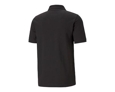 Foto 2 | Playera Polo Puma Essential Pique Negra para Hombre