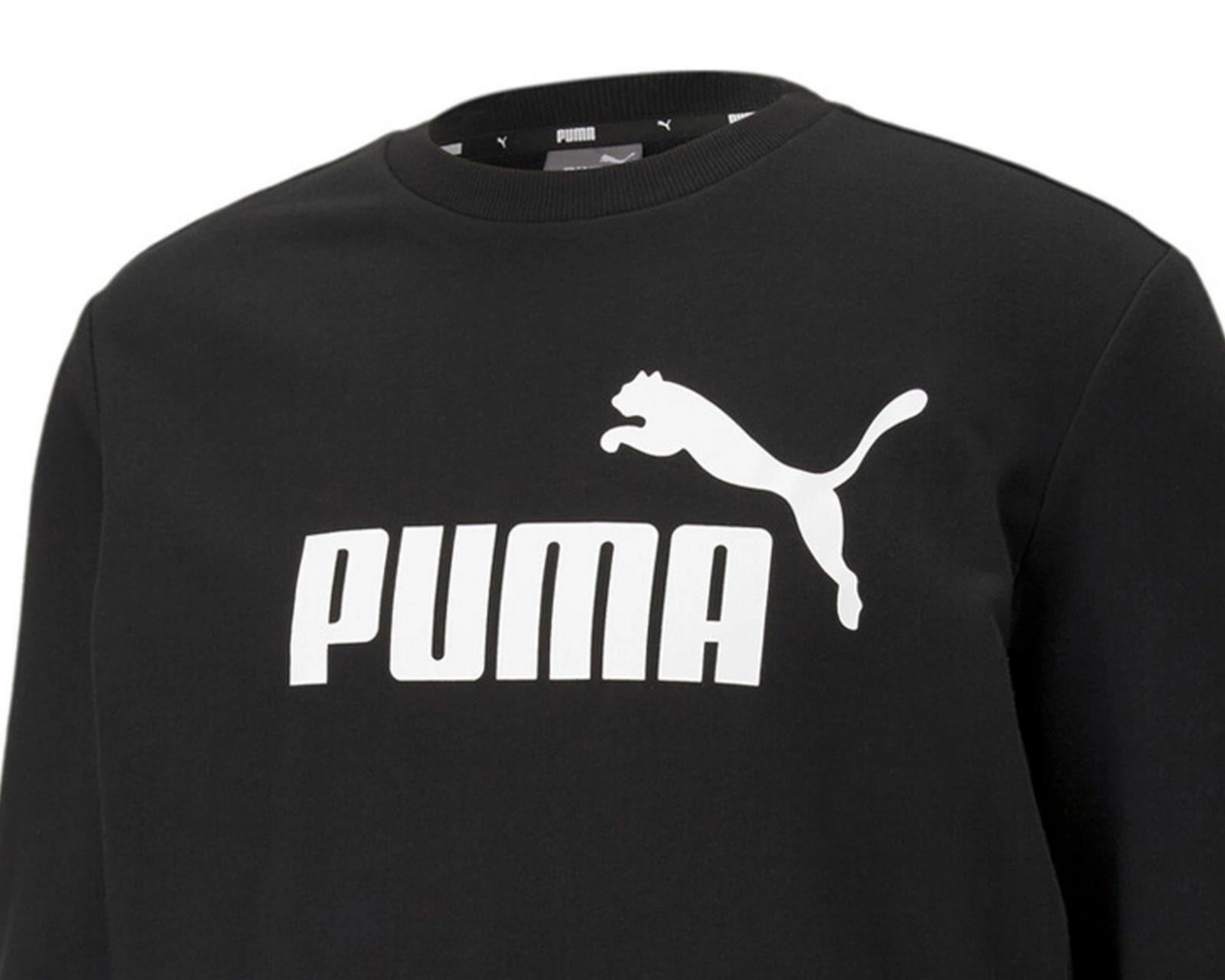 Foto 4 pulgar | Sudadera Puma Essentials Big Logo Crew de Entrenamiento