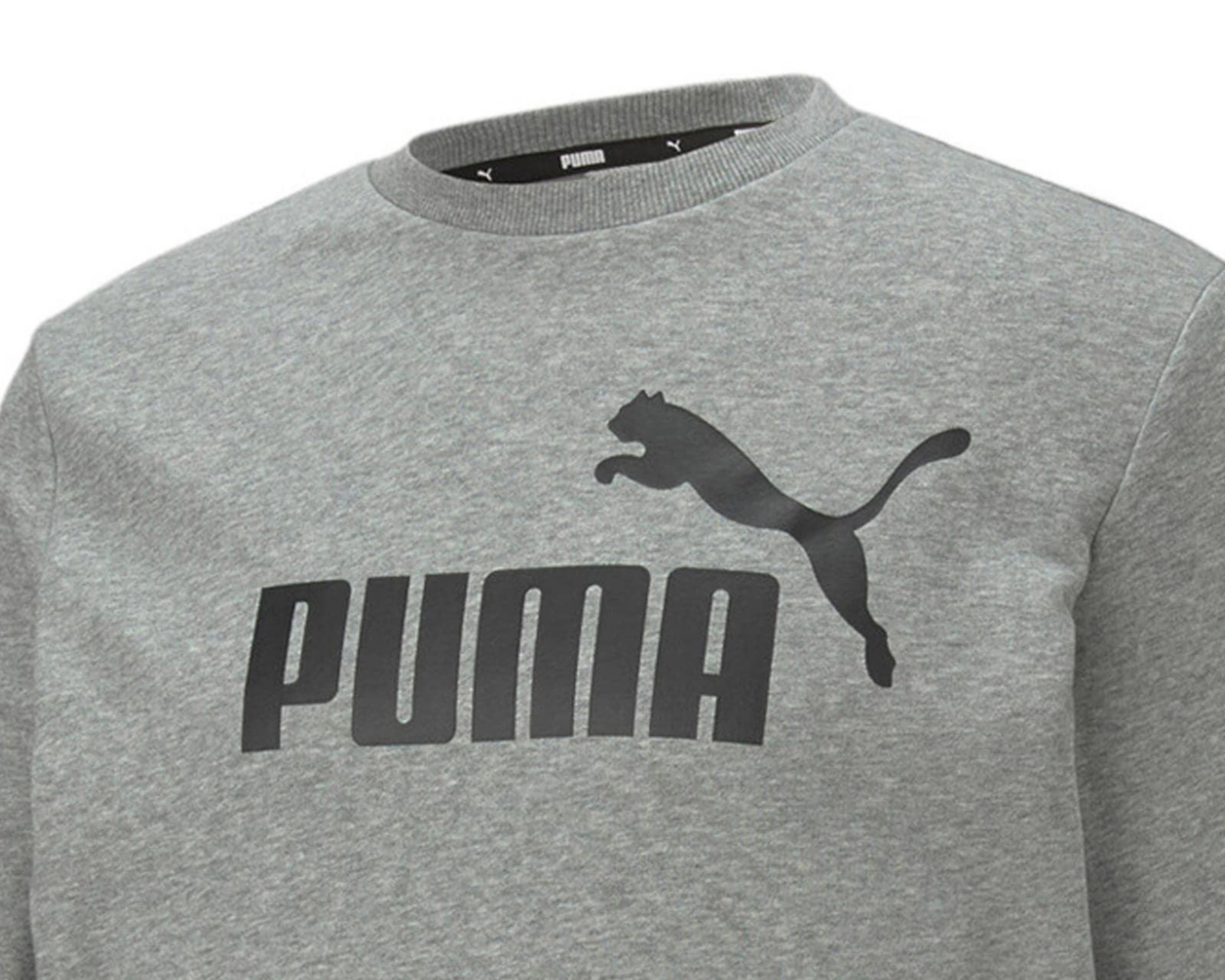 Foto 4 pulgar | Sudadera Puma Essentials Big Logo Crew de Entrenamiento