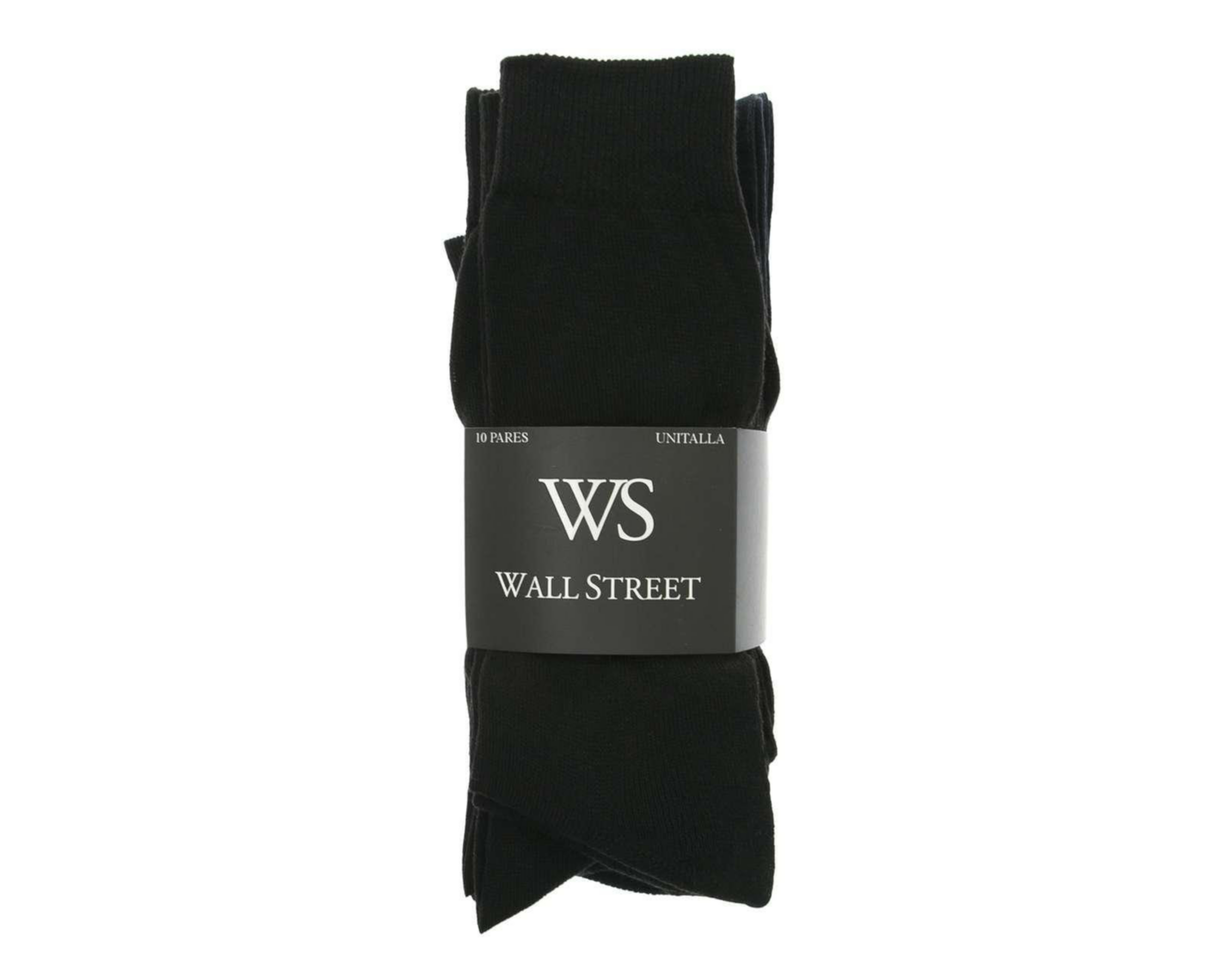 Foto 4 pulgar | Calcetas de Vestir Largas Wall Street para Hombre 10 Pares