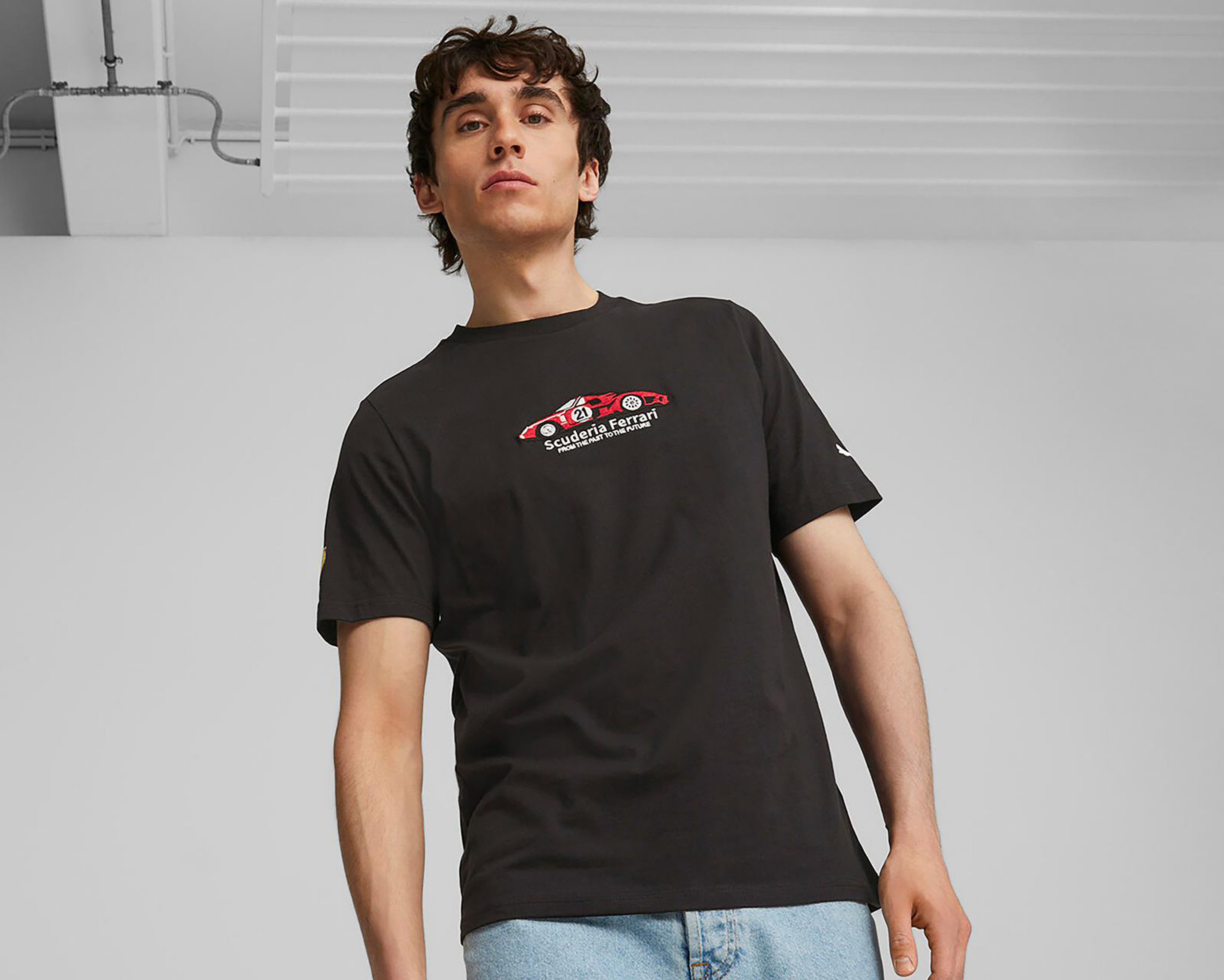 Foto 4 pulgar | Playera Scuderia Ferrari Puma Race 1