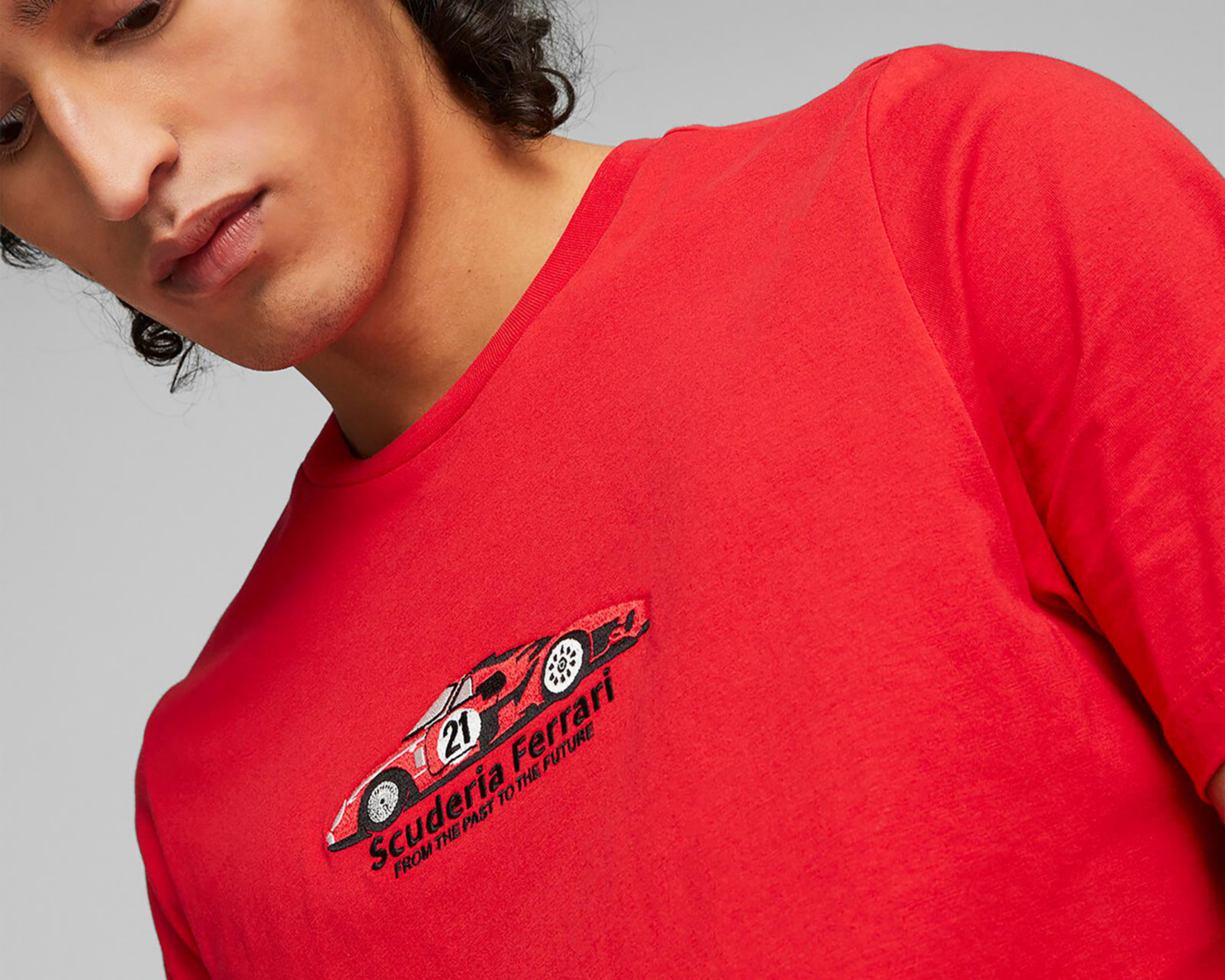 Foto 5 pulgar | Playera Scuderia Ferrari Puma Race Graphic Tee 1