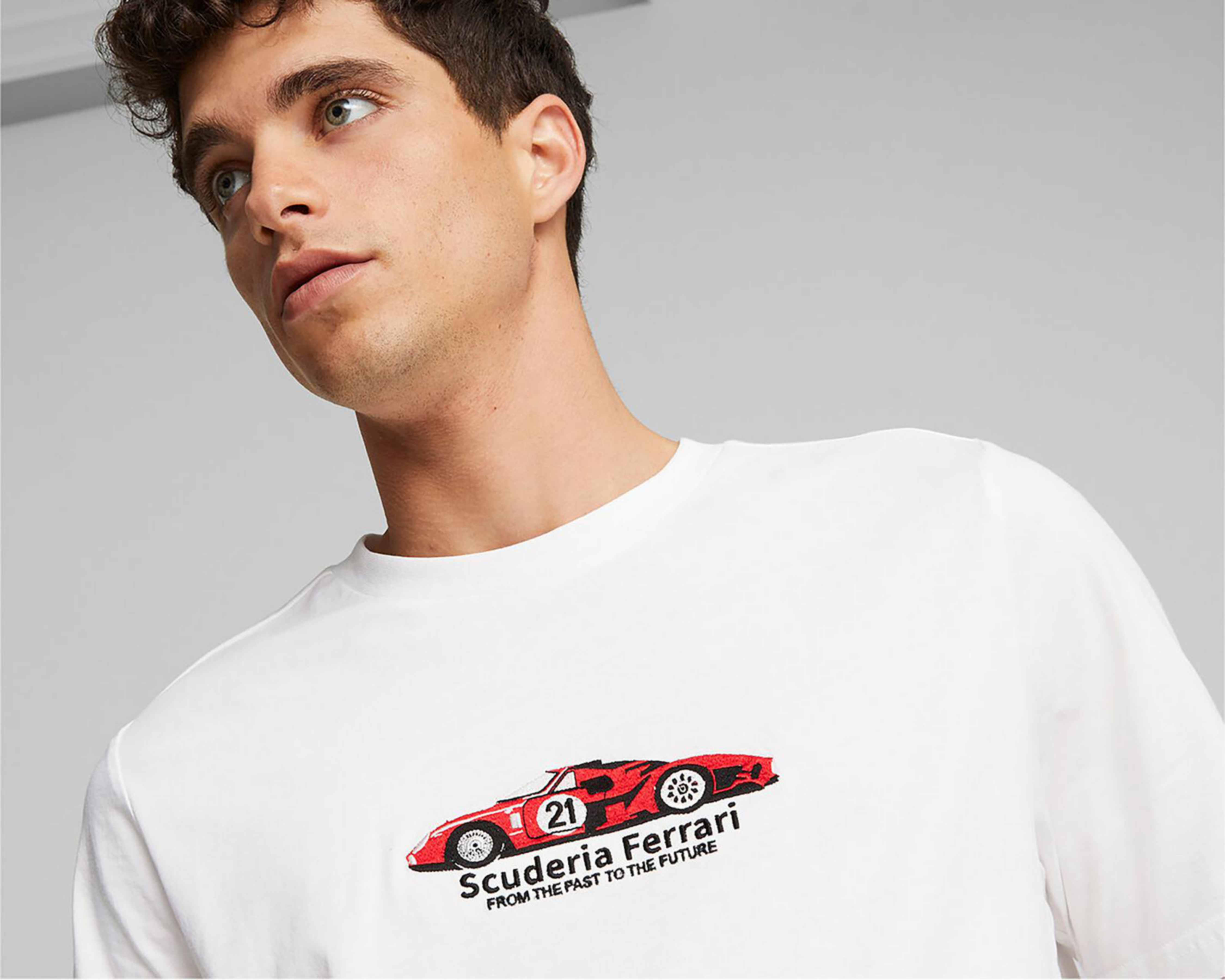 Foto 4 | Playera Scuderia Ferrari Puma Race 1