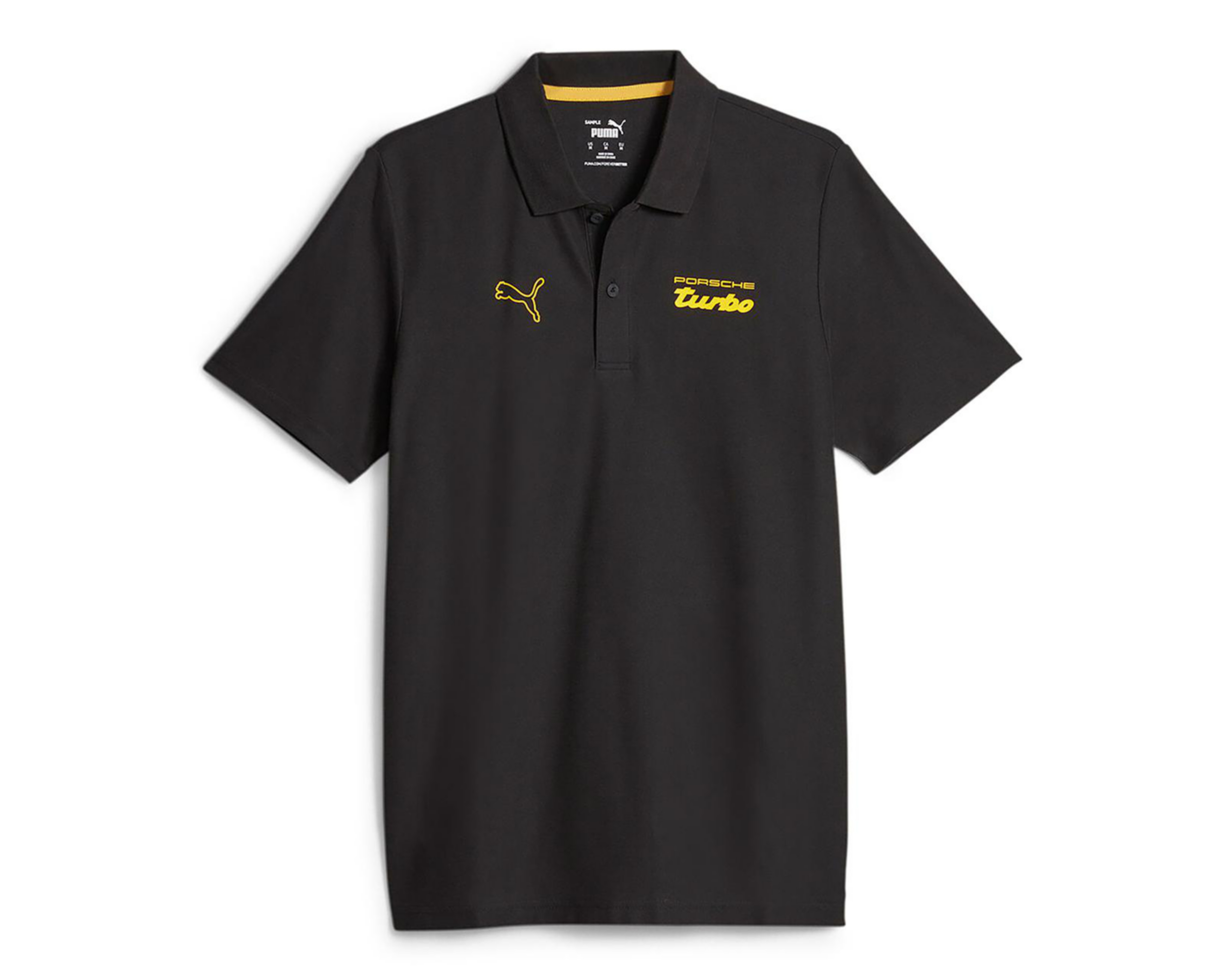 Puma black polo best sale