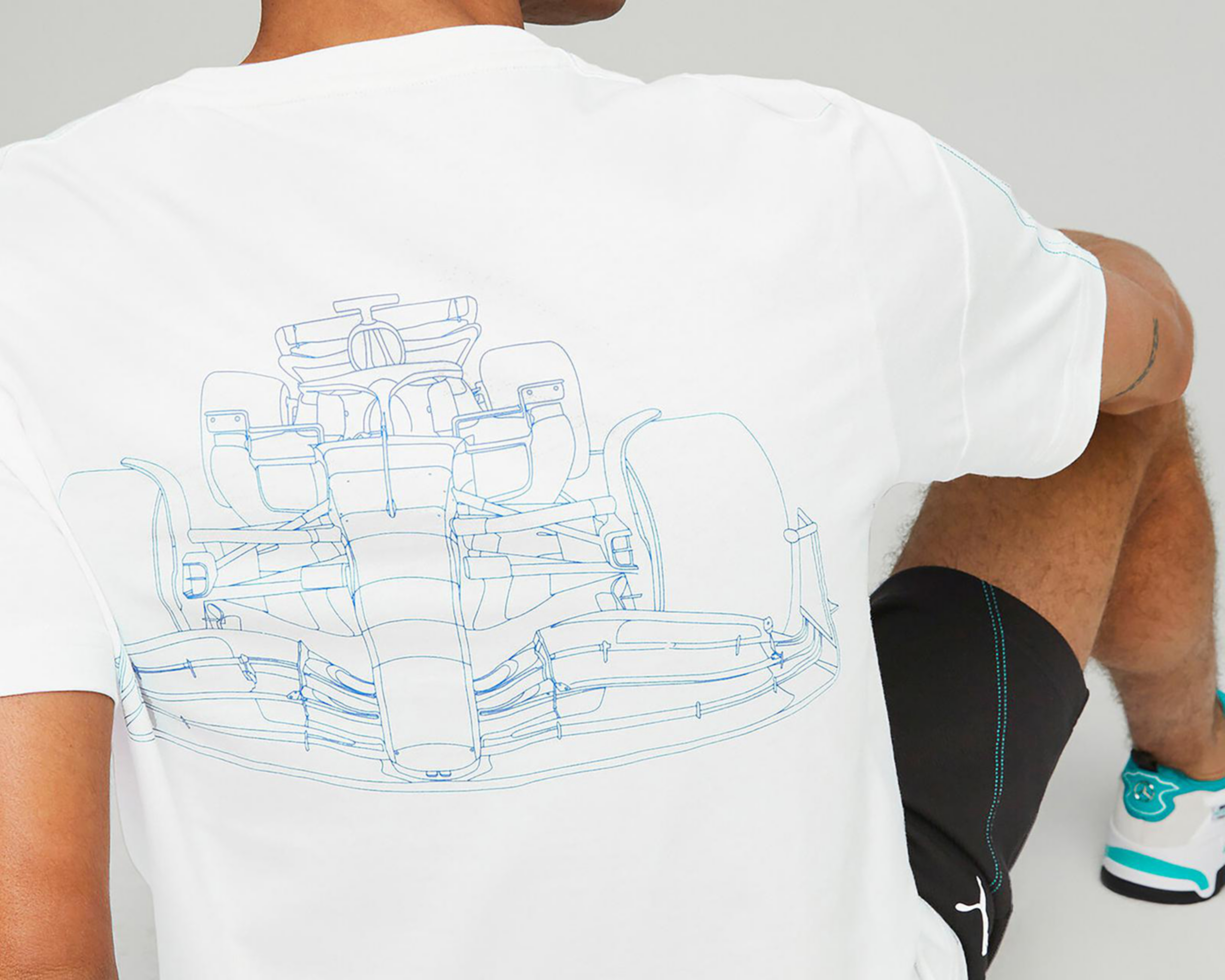 Foto 7 pulgar | Playera Mercedes-Benz AMG Petronas Puma