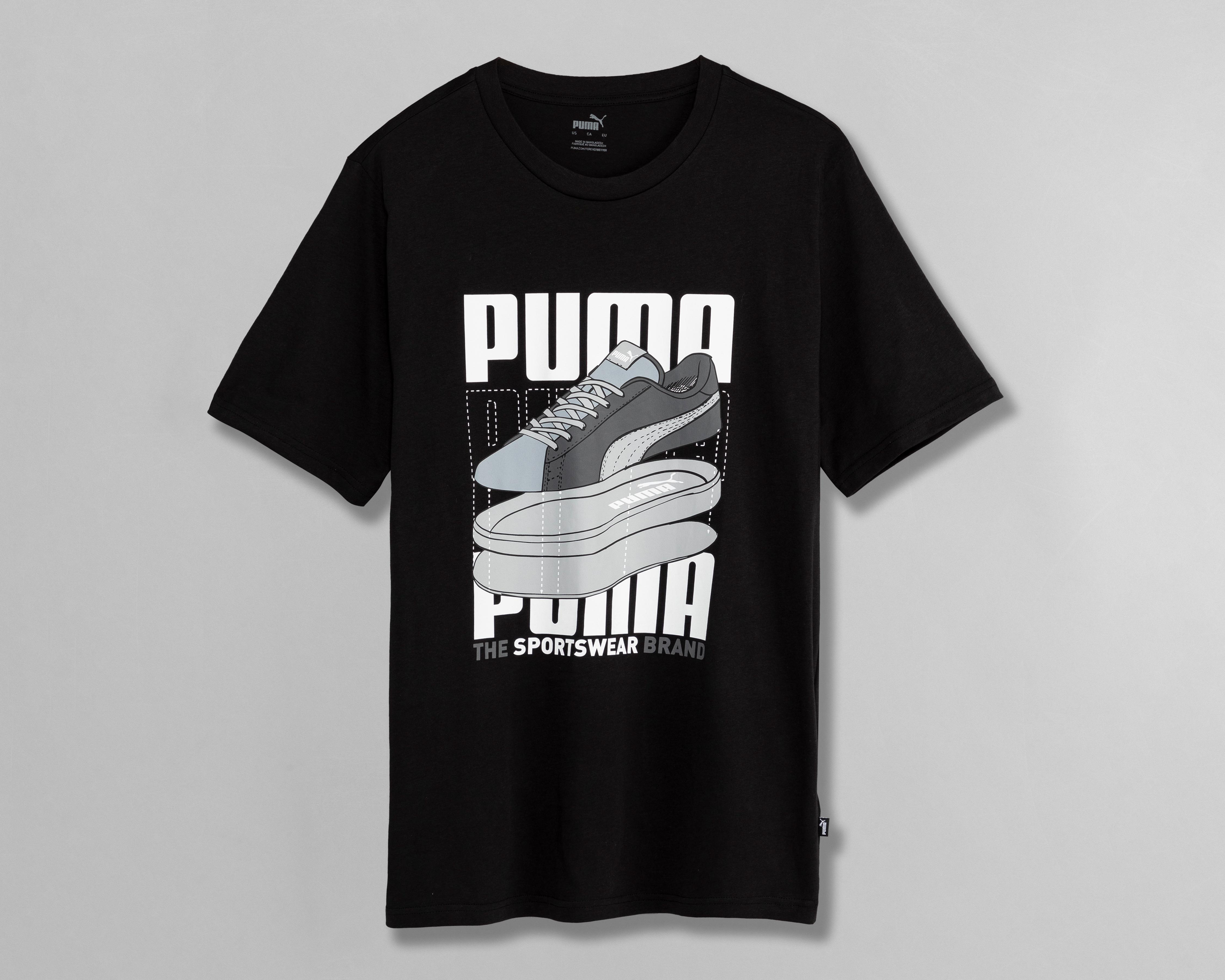 Playera Puma Cuello Redondo