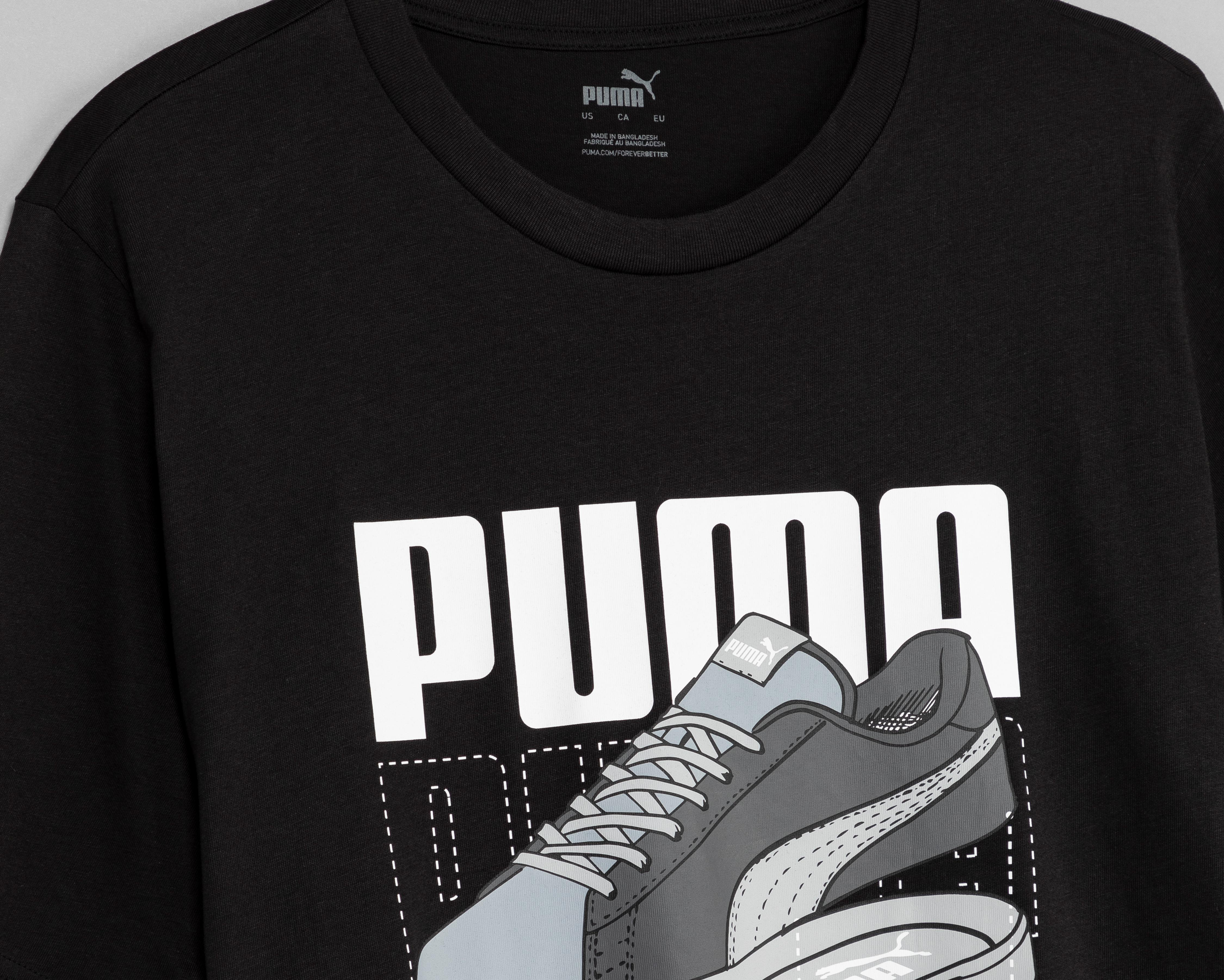 Foto 4 pulgar | Playera Puma Cuello Redondo