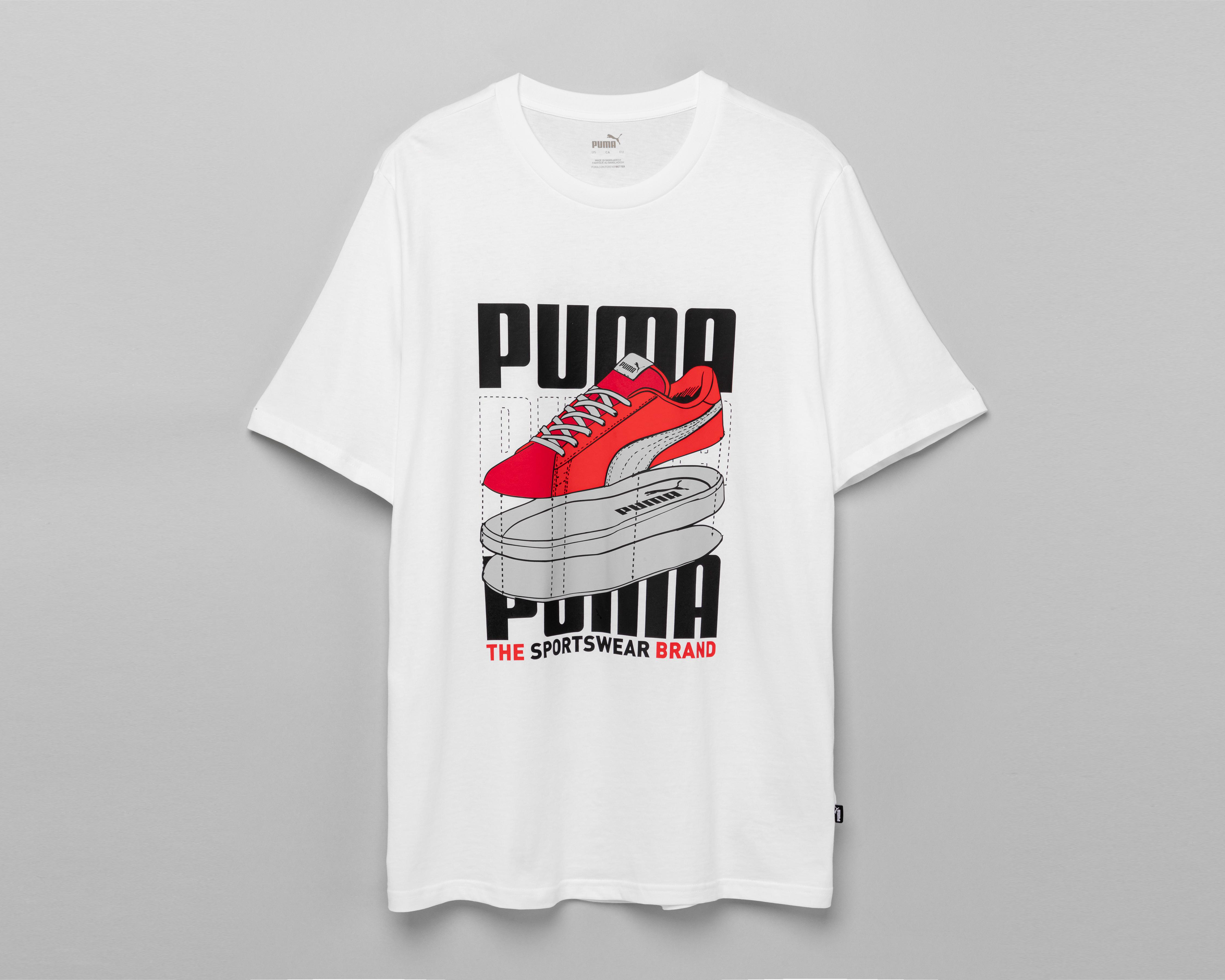 Foto 2 pulgar | Playera Puma Cuello Redondo