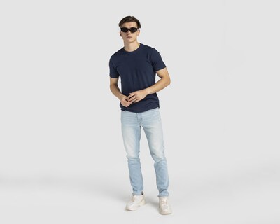 Foto 2 | Jeans Slim Fit American Eagle Light Clean para Hombre