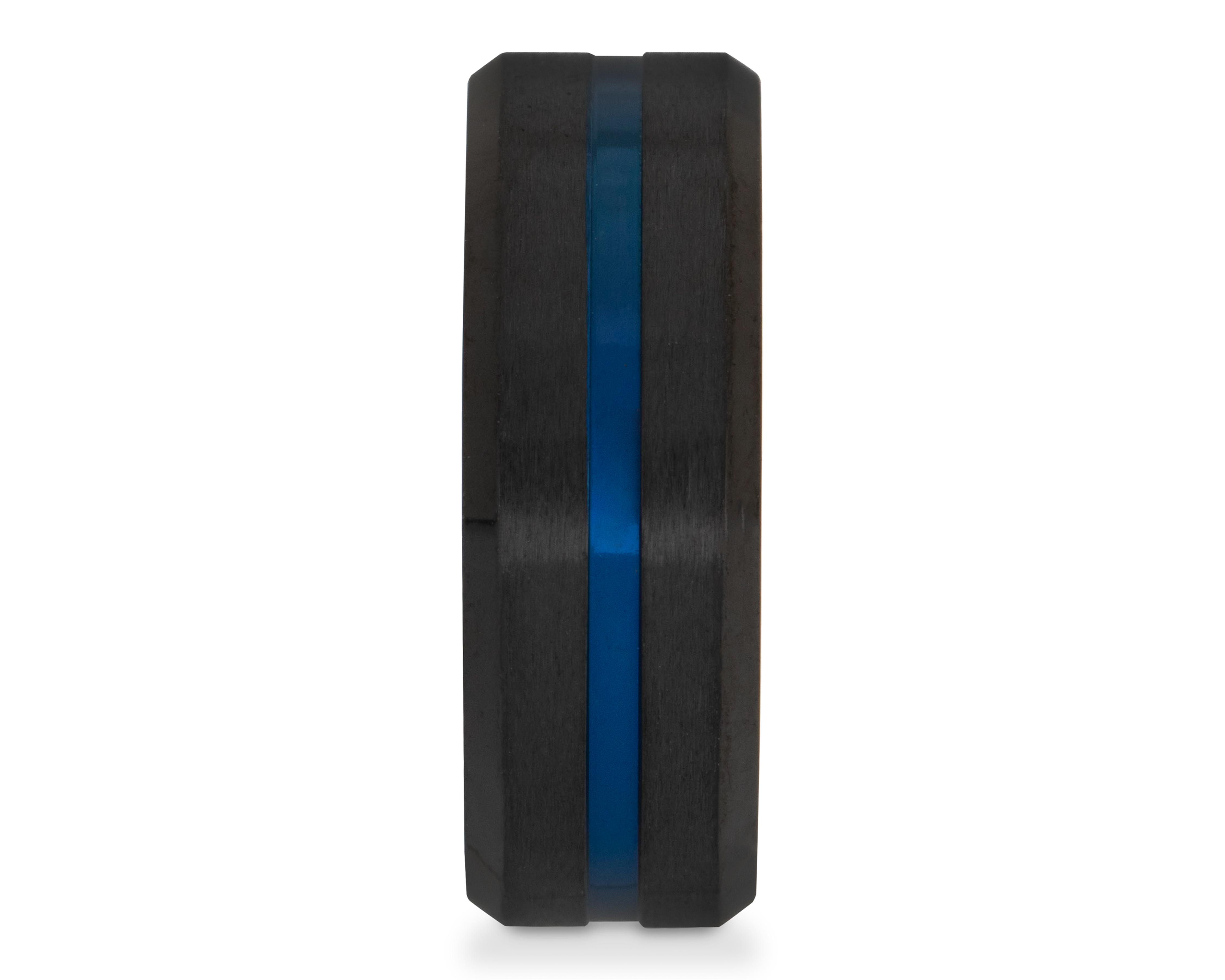 Foto 4 pulgar | Anillo Thinner Negro
