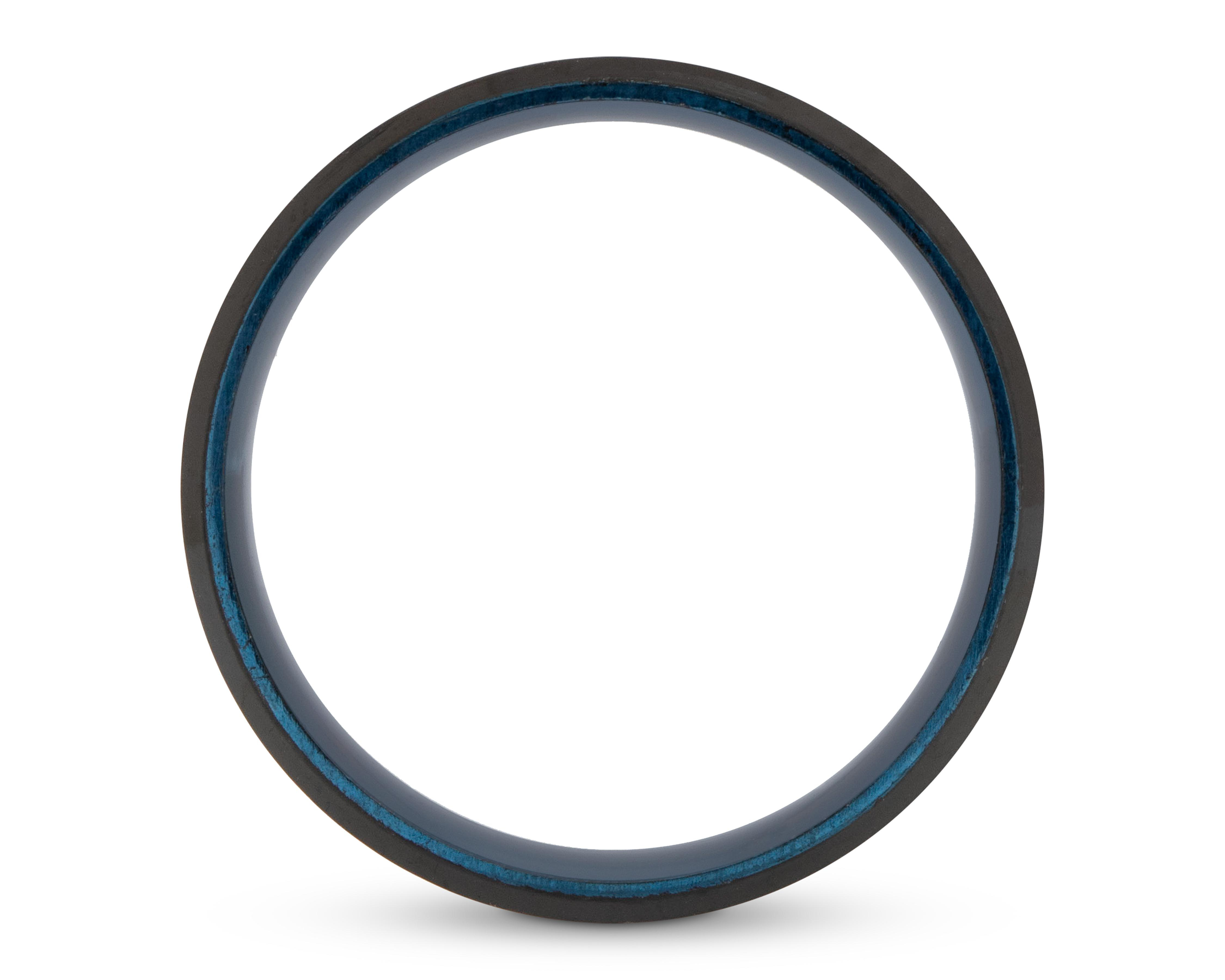 Foto 5 pulgar | Anillo Thinner Negro