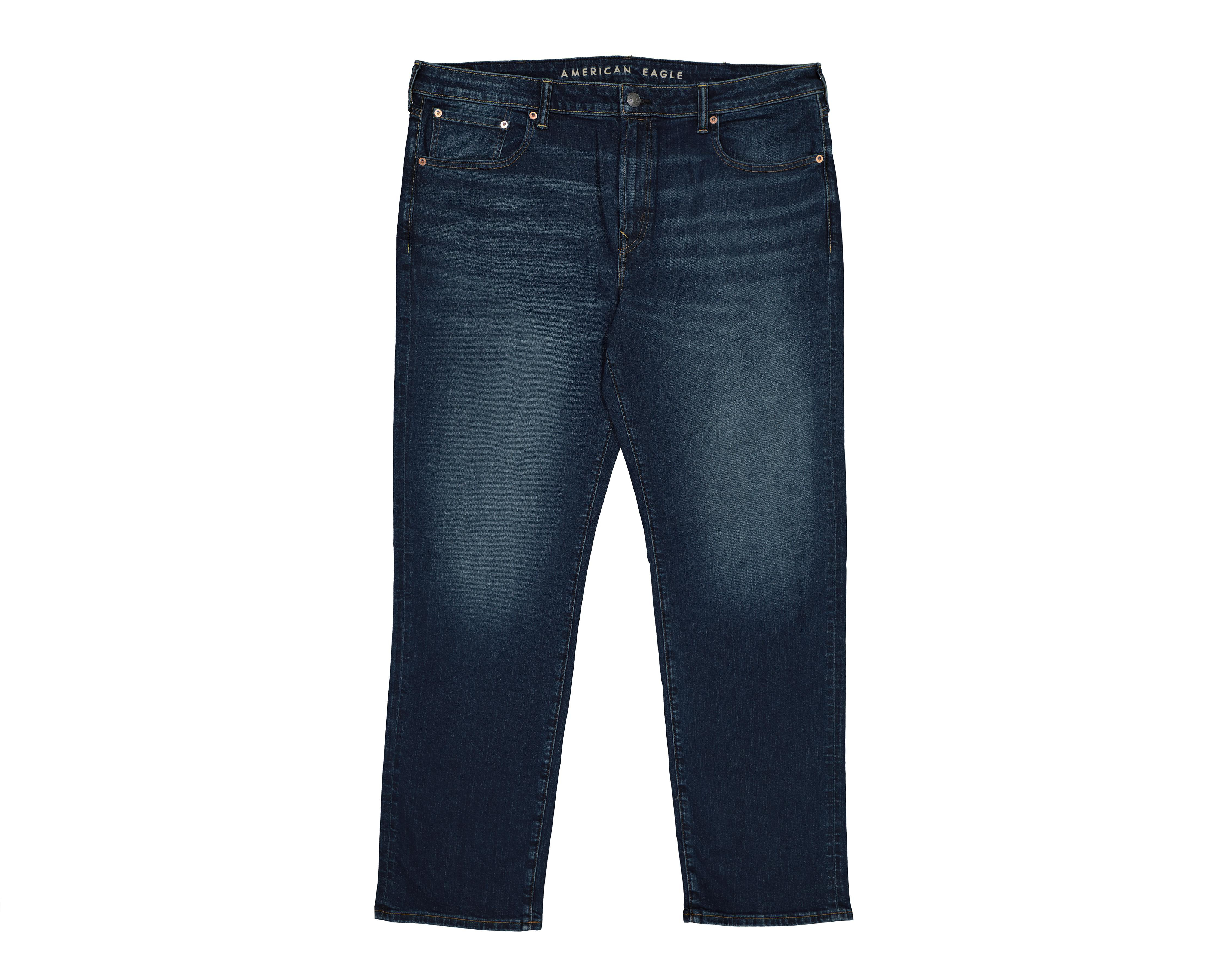 Foto 2 pulgar | Jeans Original Straight American Eagle Dark Clean