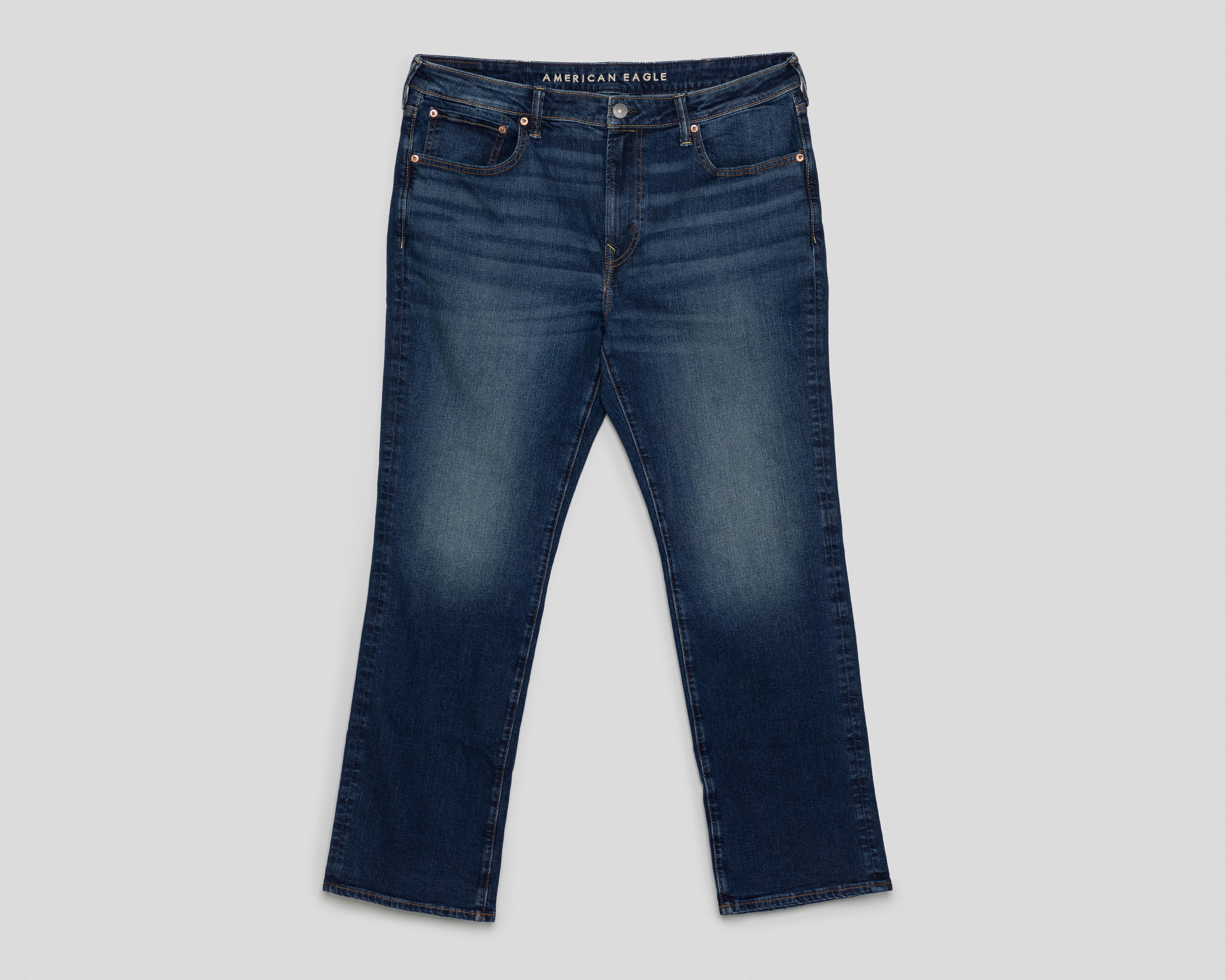 Foto 2 pulgar | Jeans Bootcut American Eagle Dark Clean para Hombre