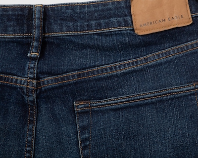 Foto 4 | Jeans Athletic Skinny American Eagle Dark Clean