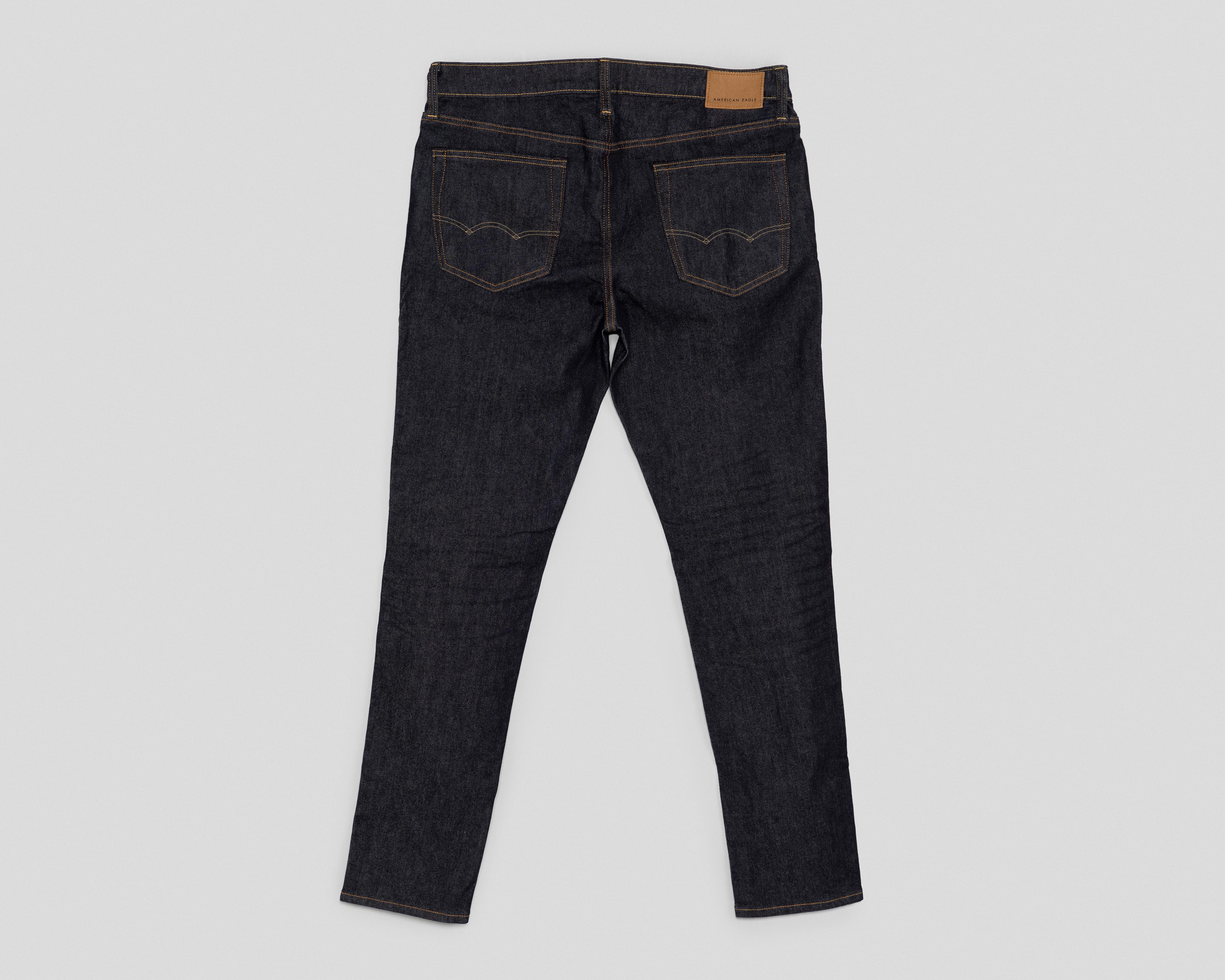 Foto 3 pulgar | Jeans Athletic American Eagle Dark Rinse para Hombre