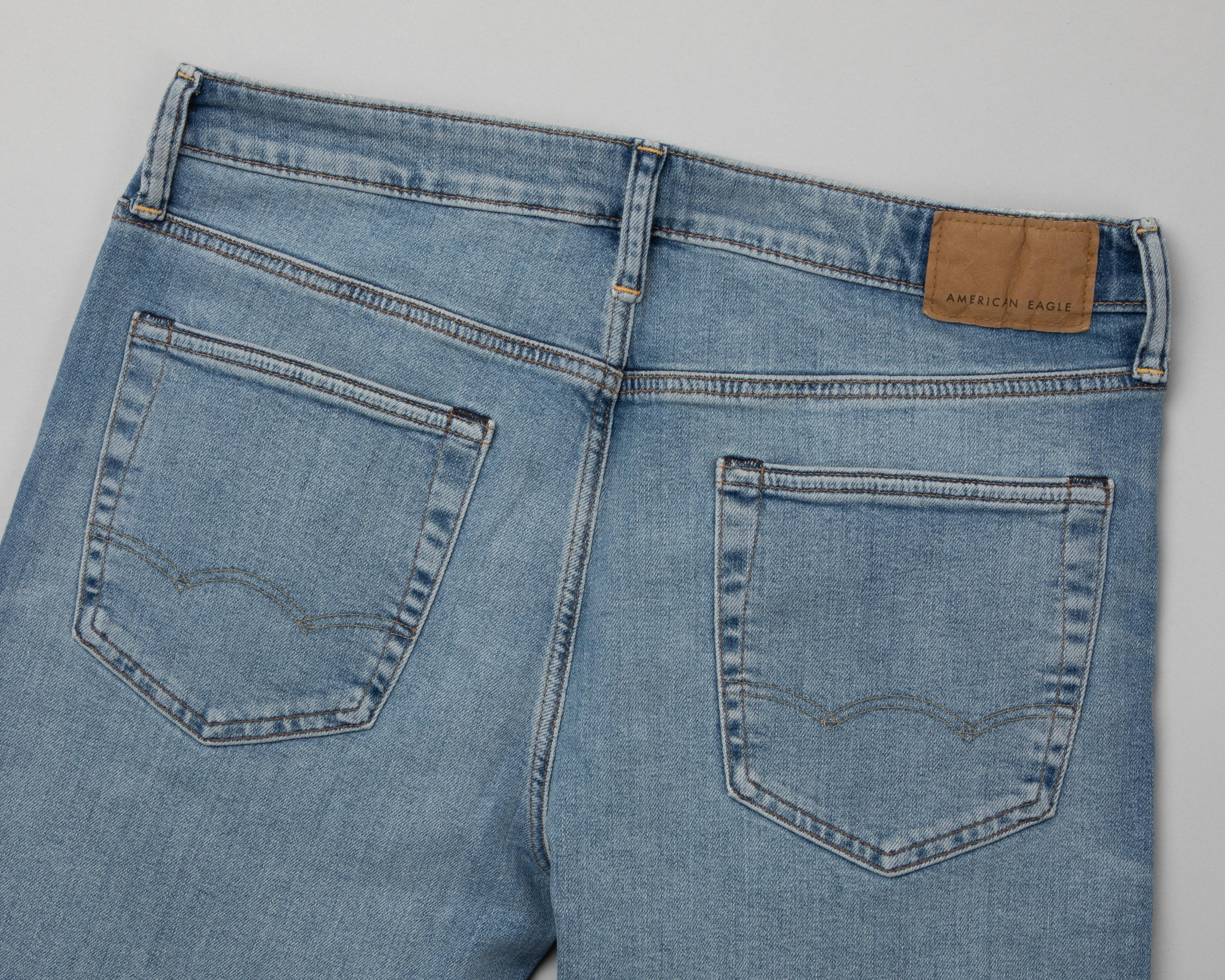 Foto 5 pulgar | Jeans Straight American Eagle Medium Clean Original