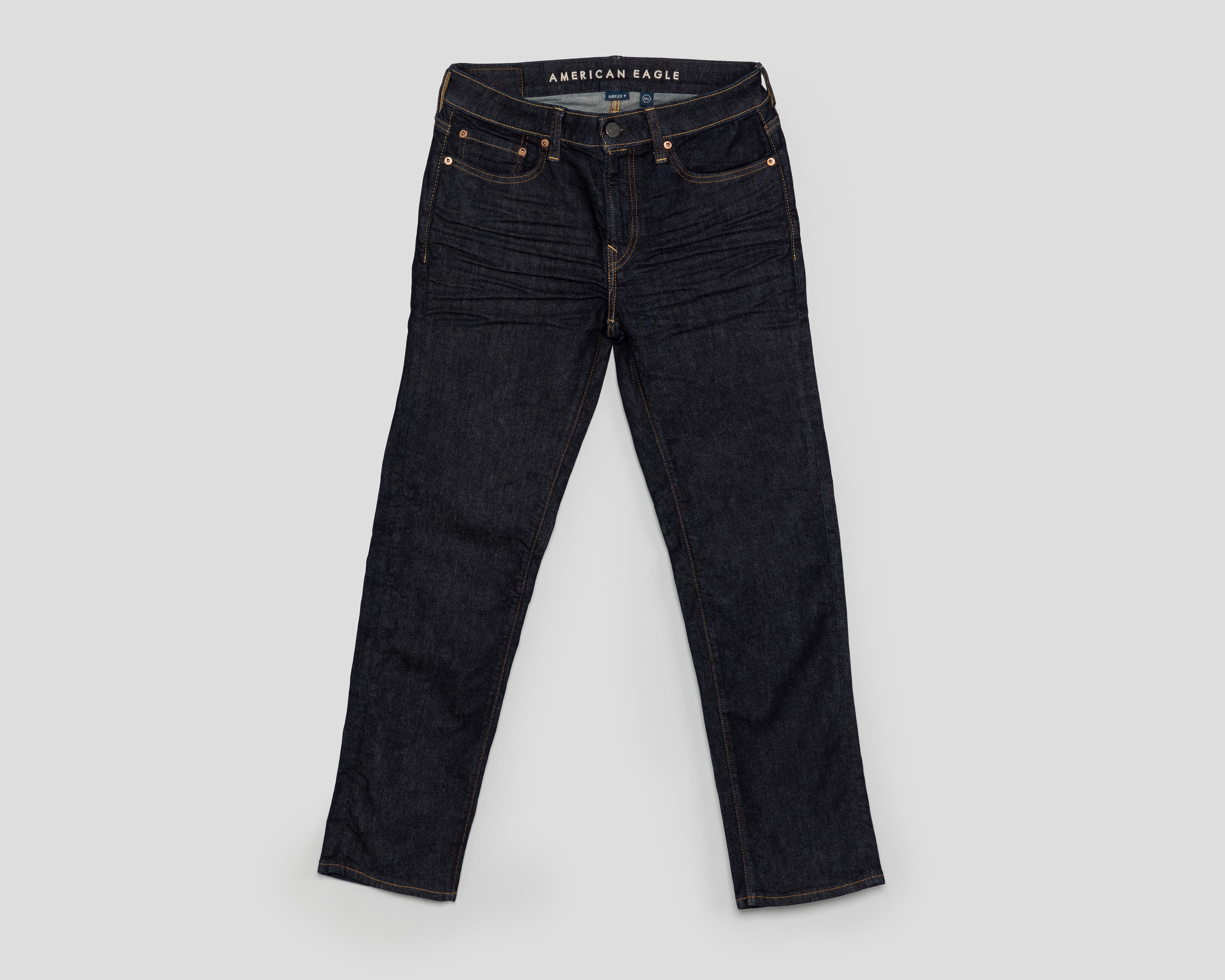 Jeans AirFlex+ Recto American Eagle Dark Clean para Hombre