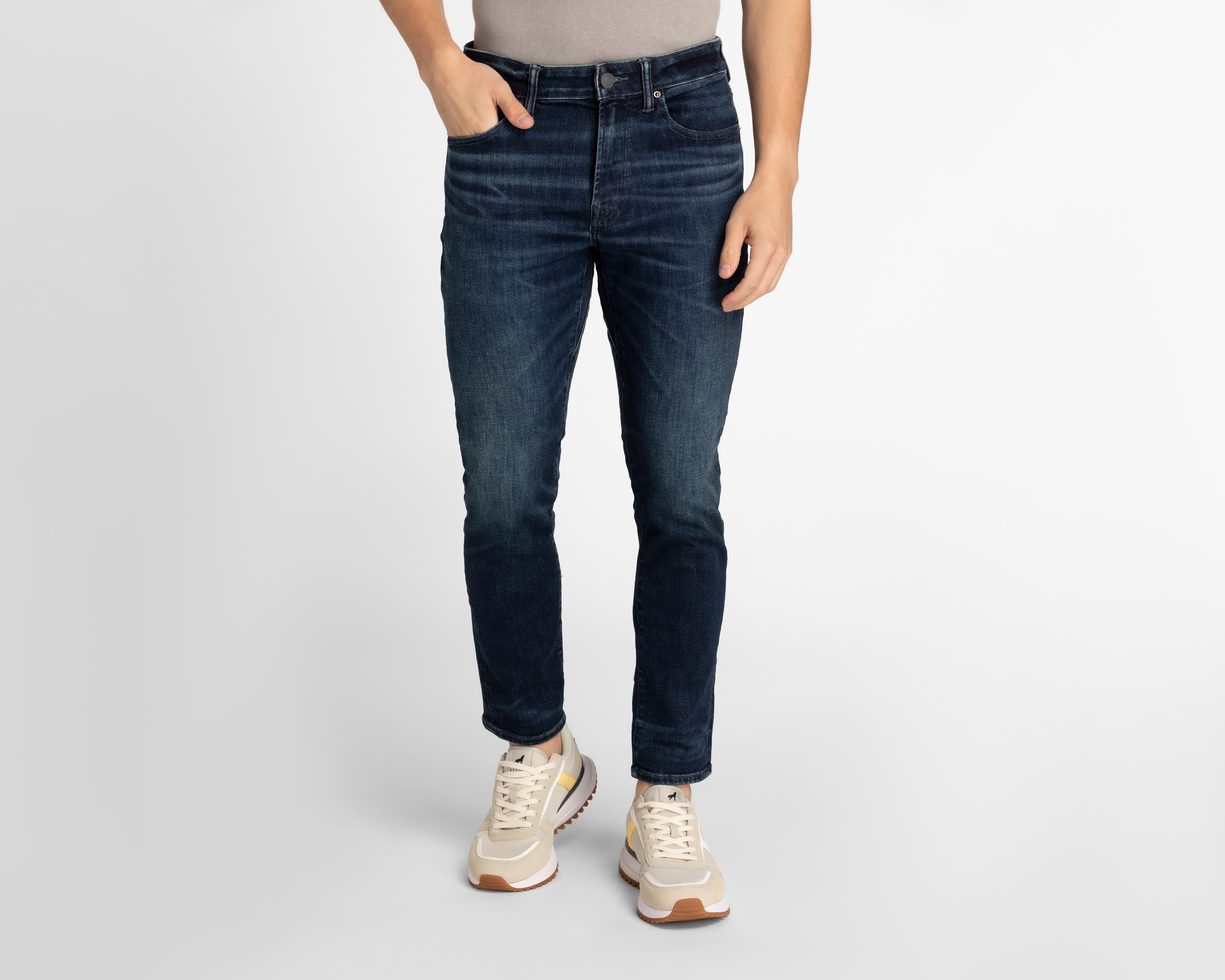 Foto 2 pulgar | Jeans Athletic Skinny American Eagle Dark Clean Active