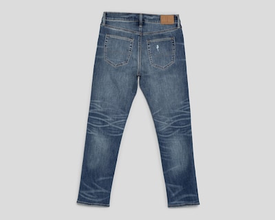 Foto 2 | Jeans Slim American Eagle Dark Destroy para Hombre