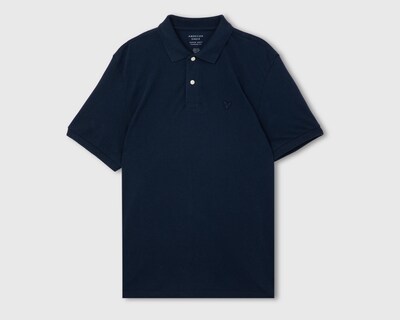 Foto 1 | Playera Polo American Eagle Classic Negro para Hombre