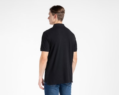 Foto 2 | Playera Polo American Eagle Classic Negra para Hombre