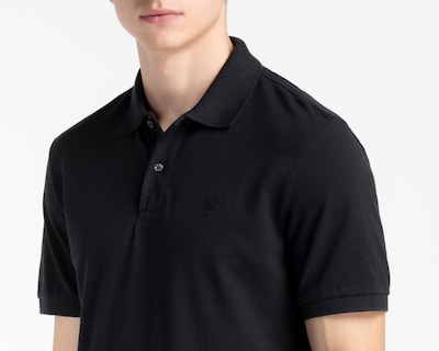 Foto 3 | Playera Polo American Eagle Classic Negra para Hombre