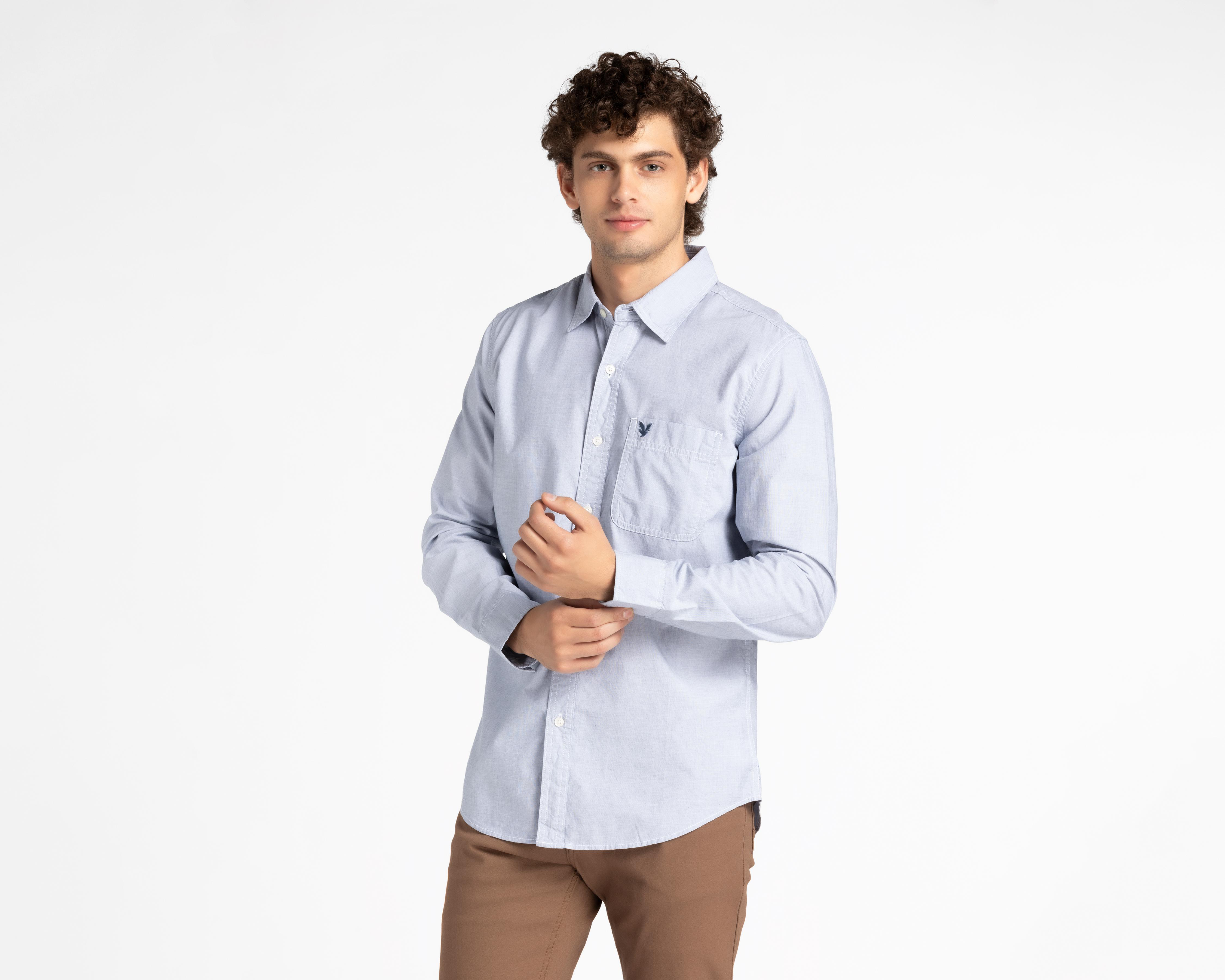 Camisa de Algodón American Eagle Slim Fit