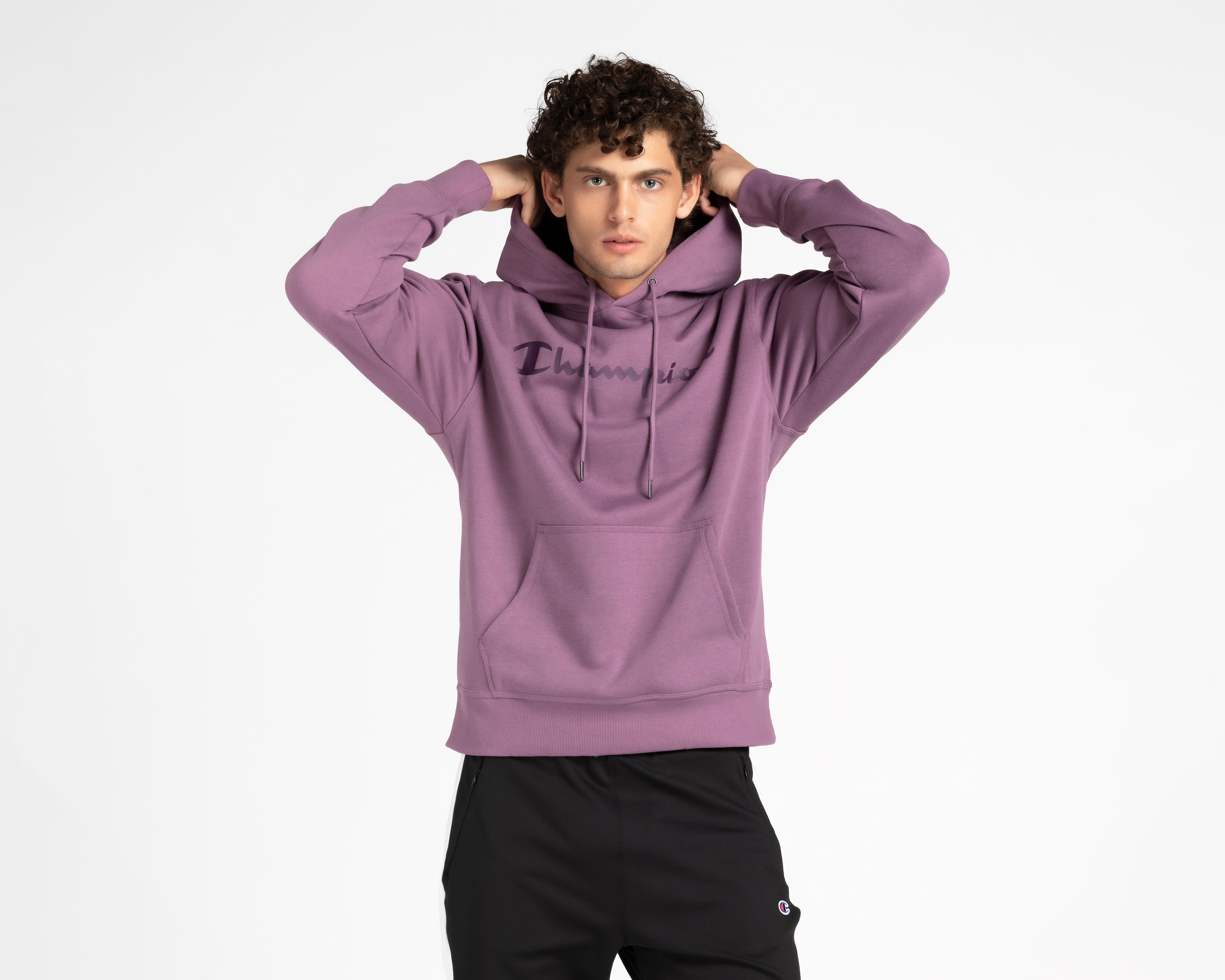 Sudadera champion morada on sale