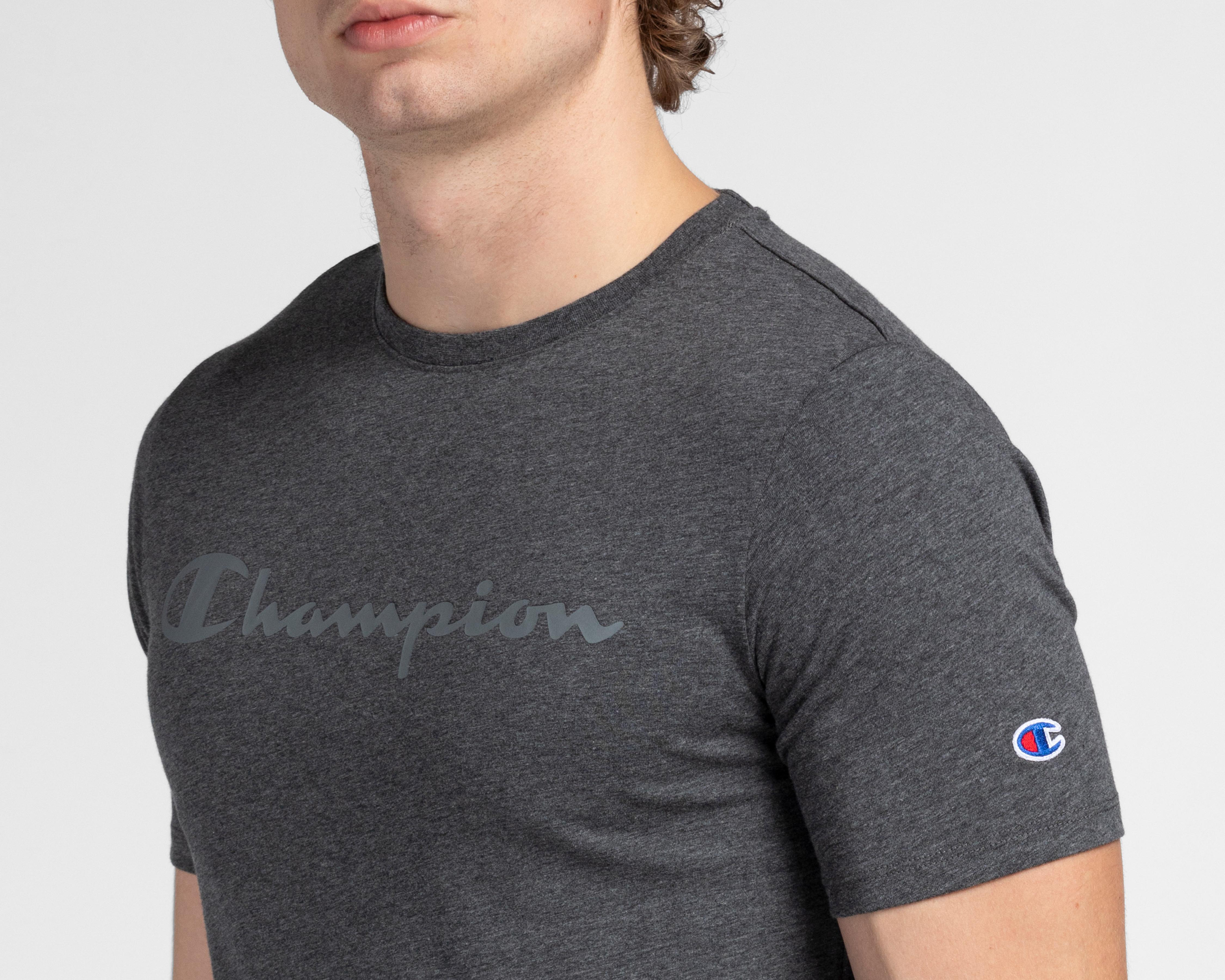 Foto 4 pulgar | Playera Champion Cuello Redondo