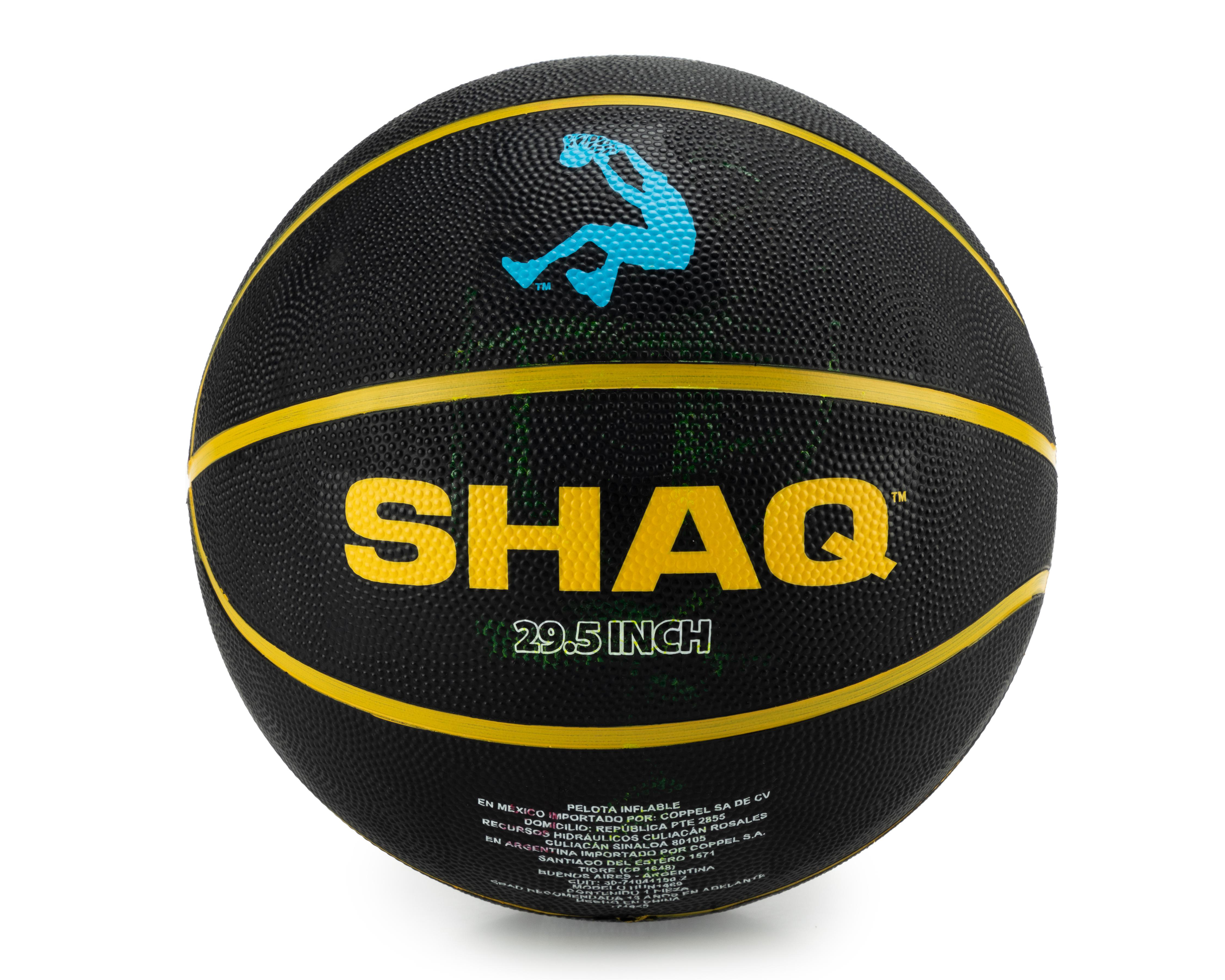 Foto 2 pulgar | Balón de Basquetbol Shaq Tamaño 7