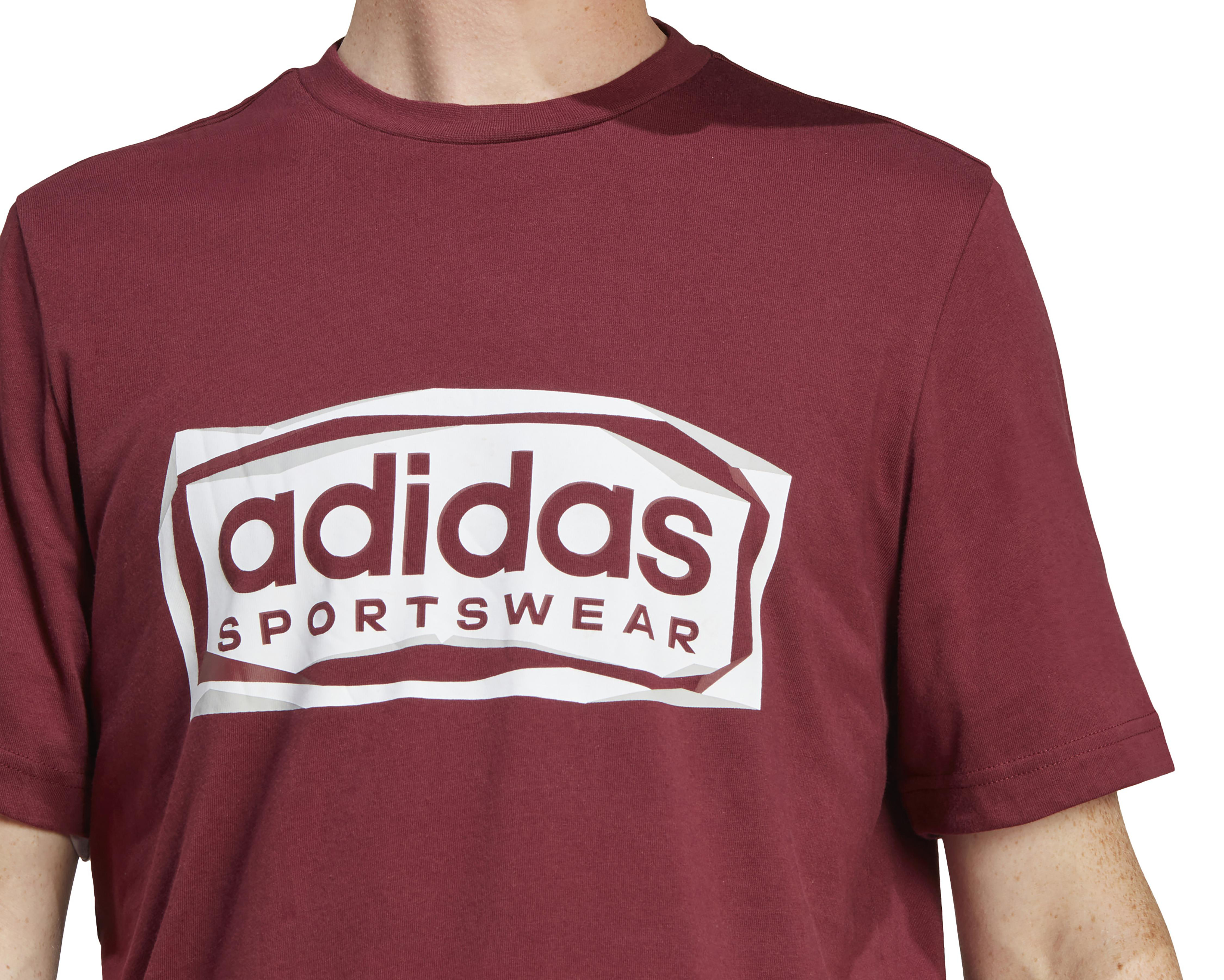 Foto 5 pulgar | Playera Adidas Cuello Redondo