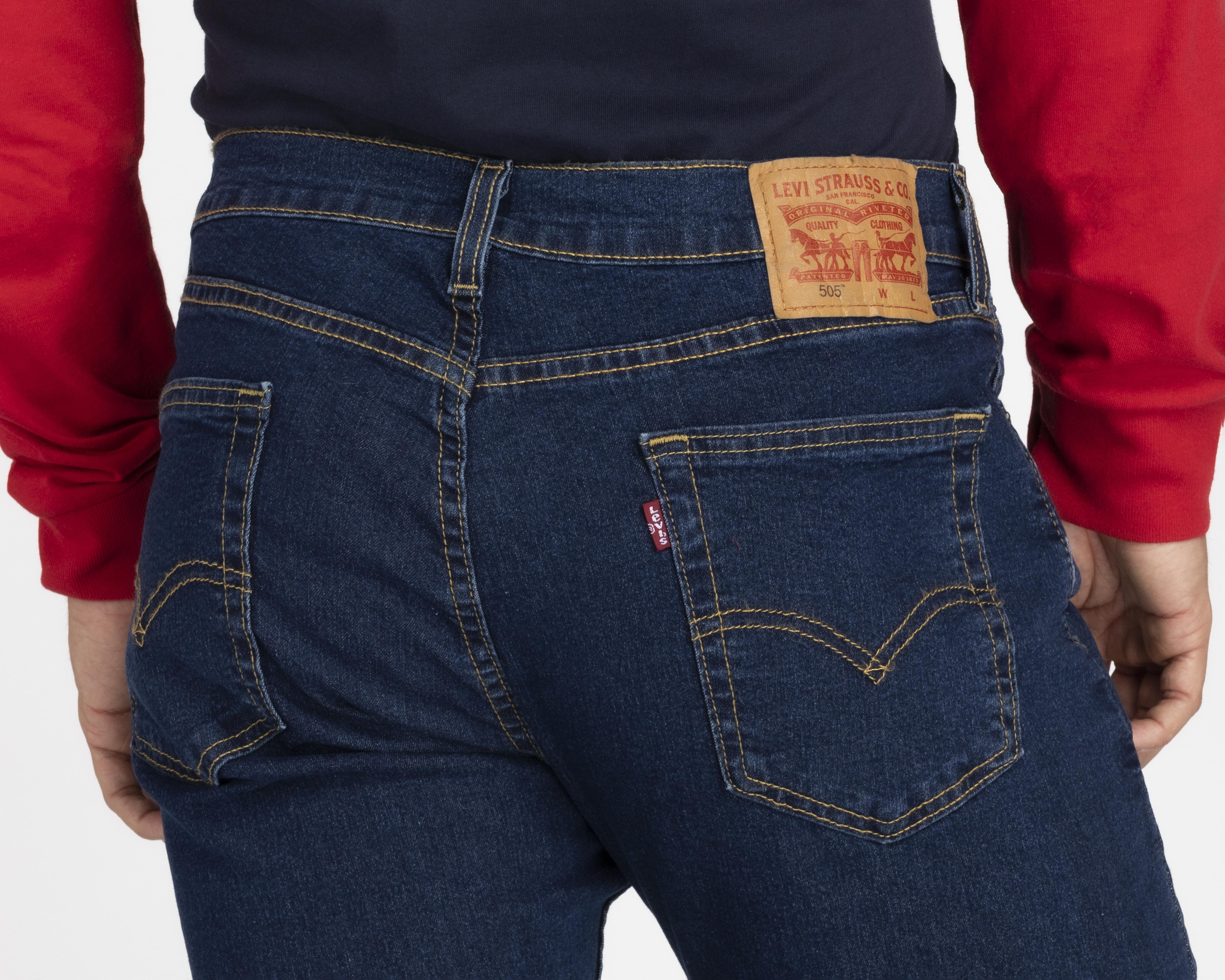 Foto 4 | Jeans Levi's 505 Regular para Hombre