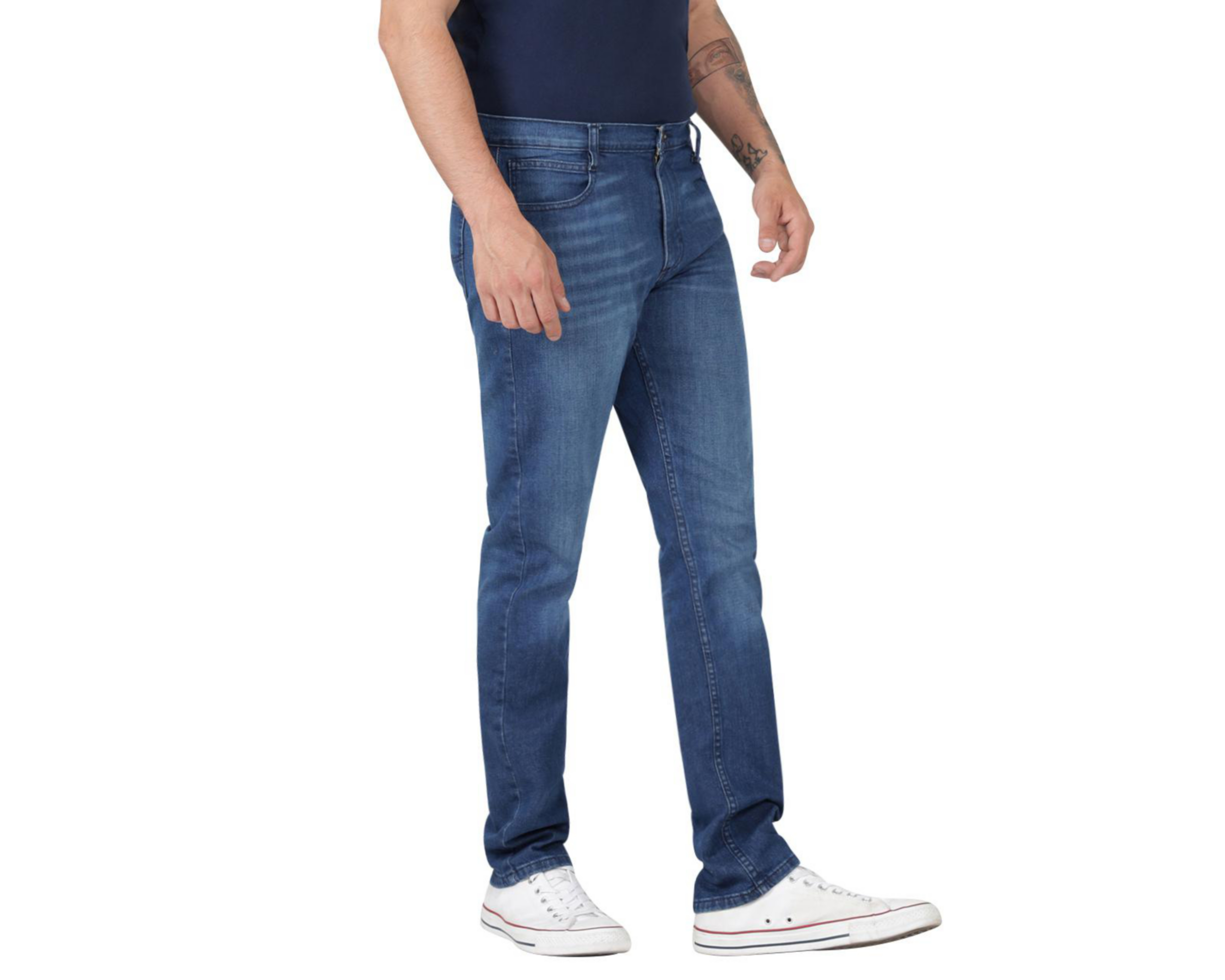 Foto 3 pulgar | Jeans Slim Fit Lee Vintage Stone Dark