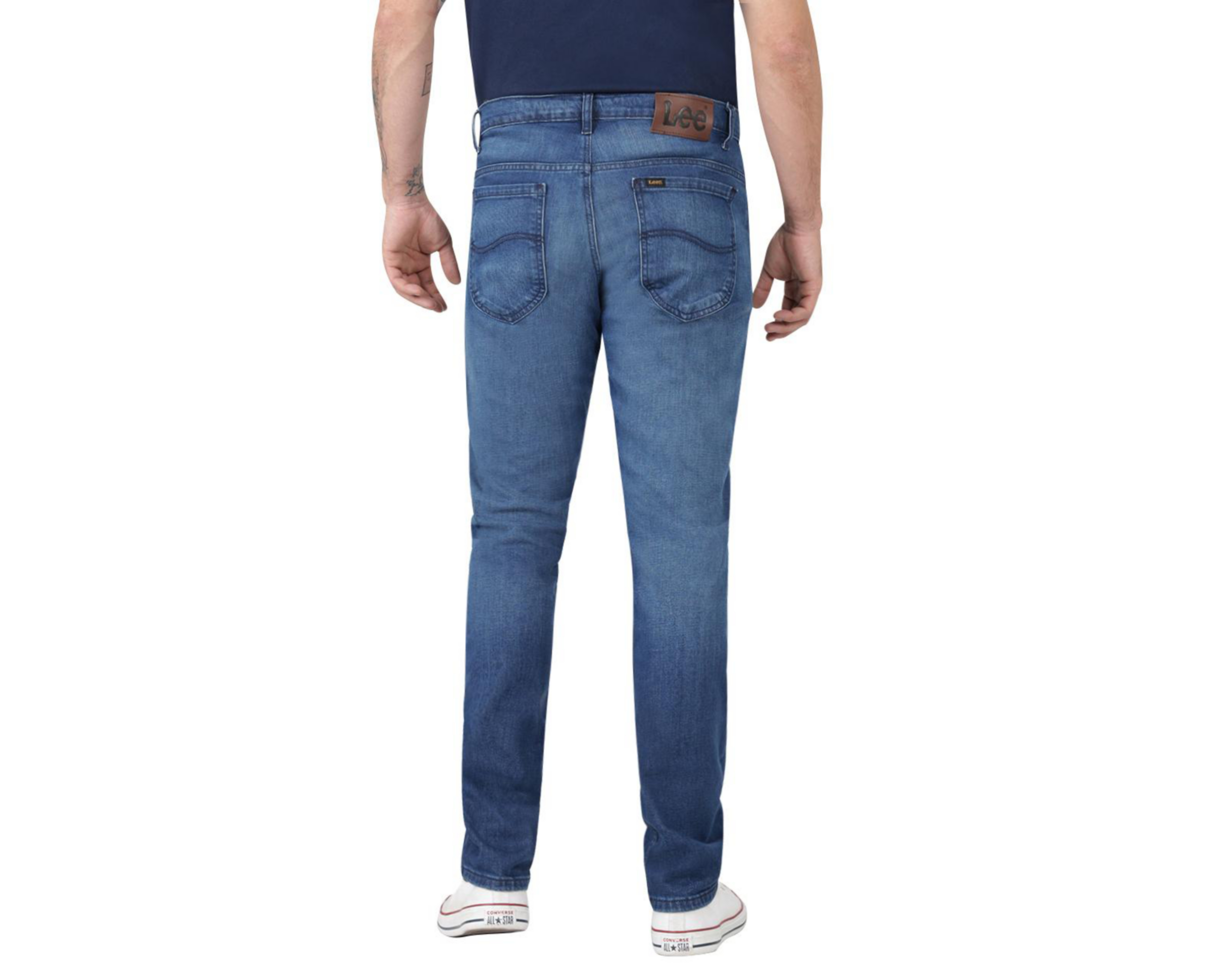 Foto 3 | Jeans Slim Fit Lee Vintage Stone Dark