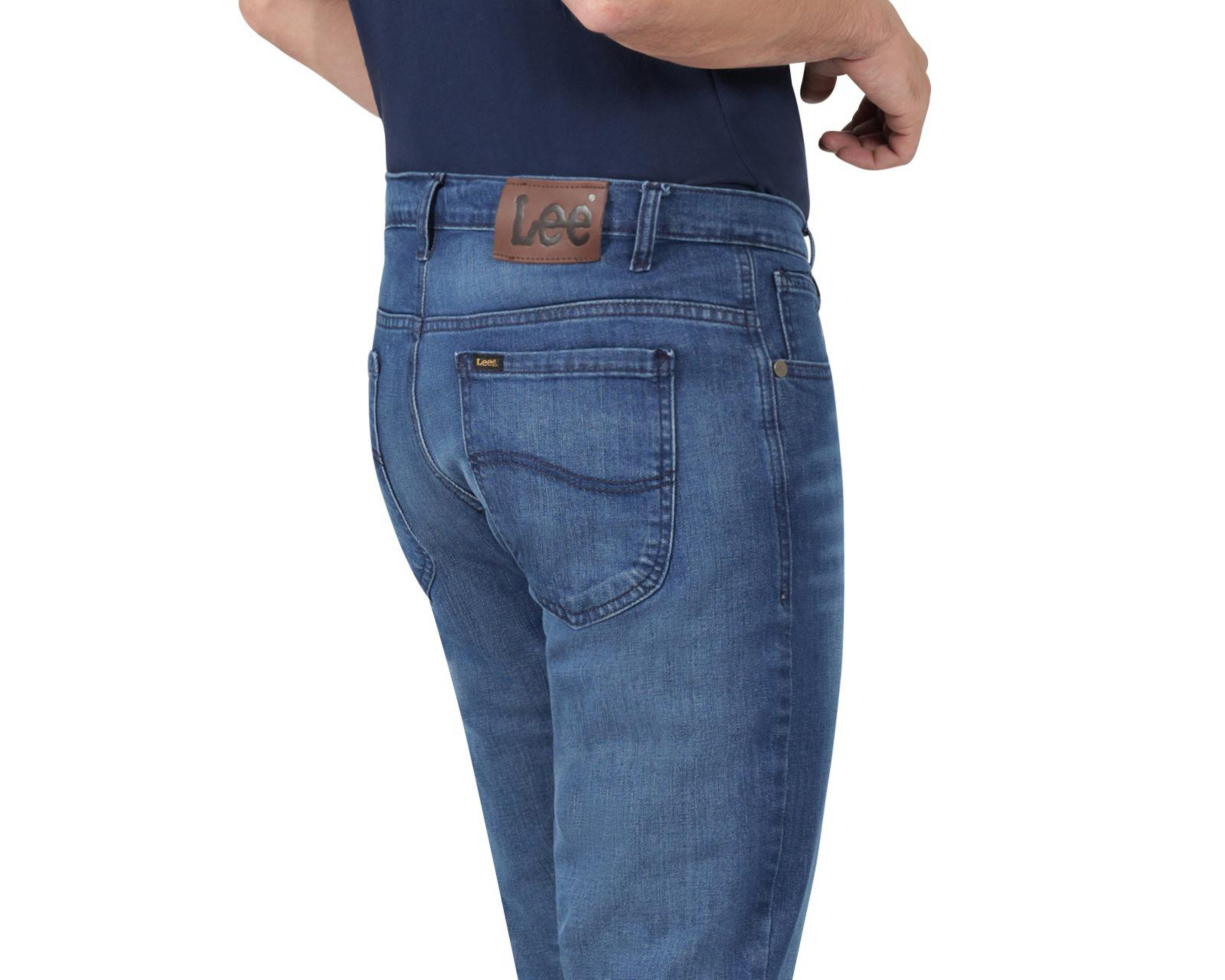 Foto 6 pulgar | Jeans Slim Fit Lee Vintage Stone Dark