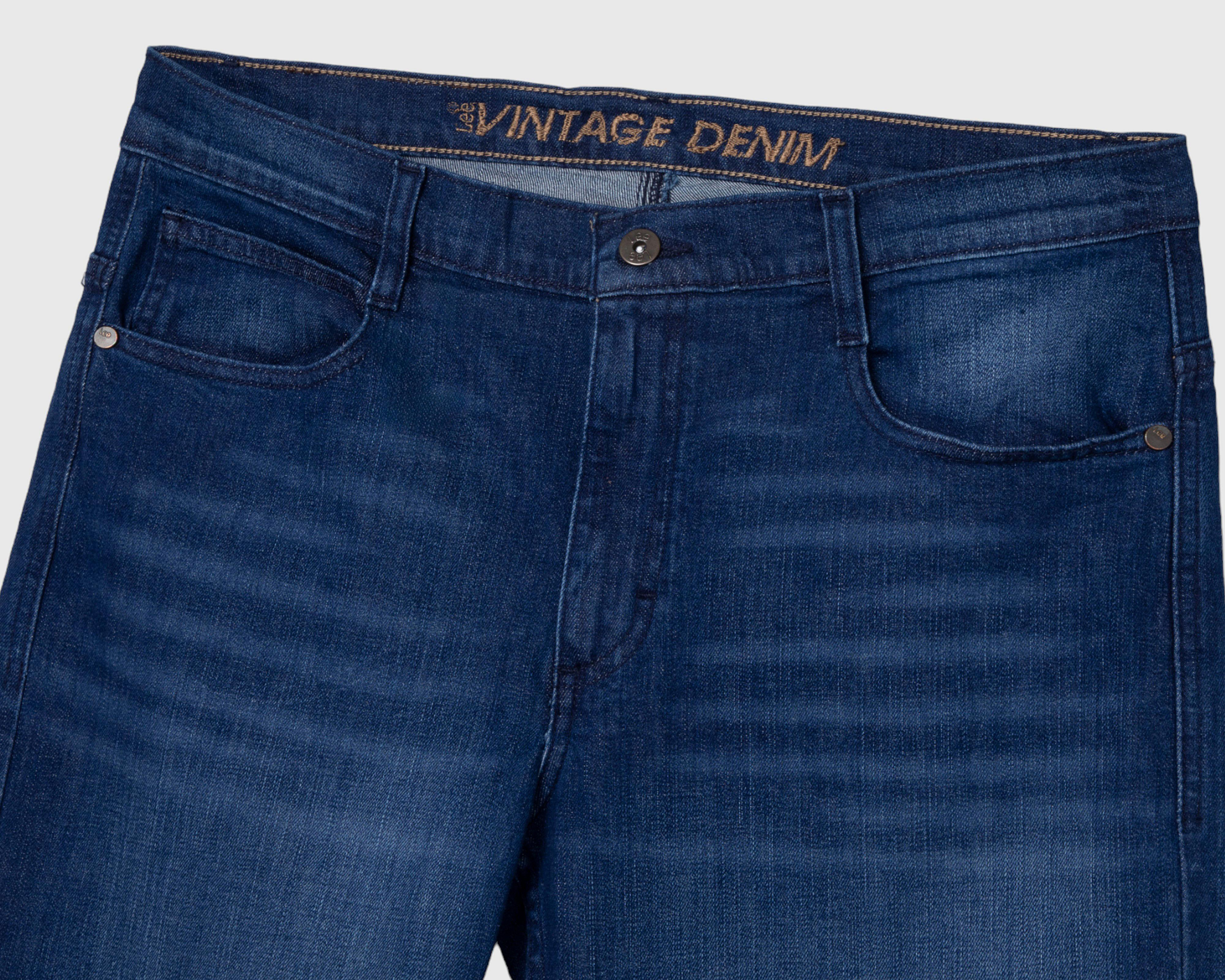 Foto 8 | Jeans Slim Fit Lee Vintage Stone Dark