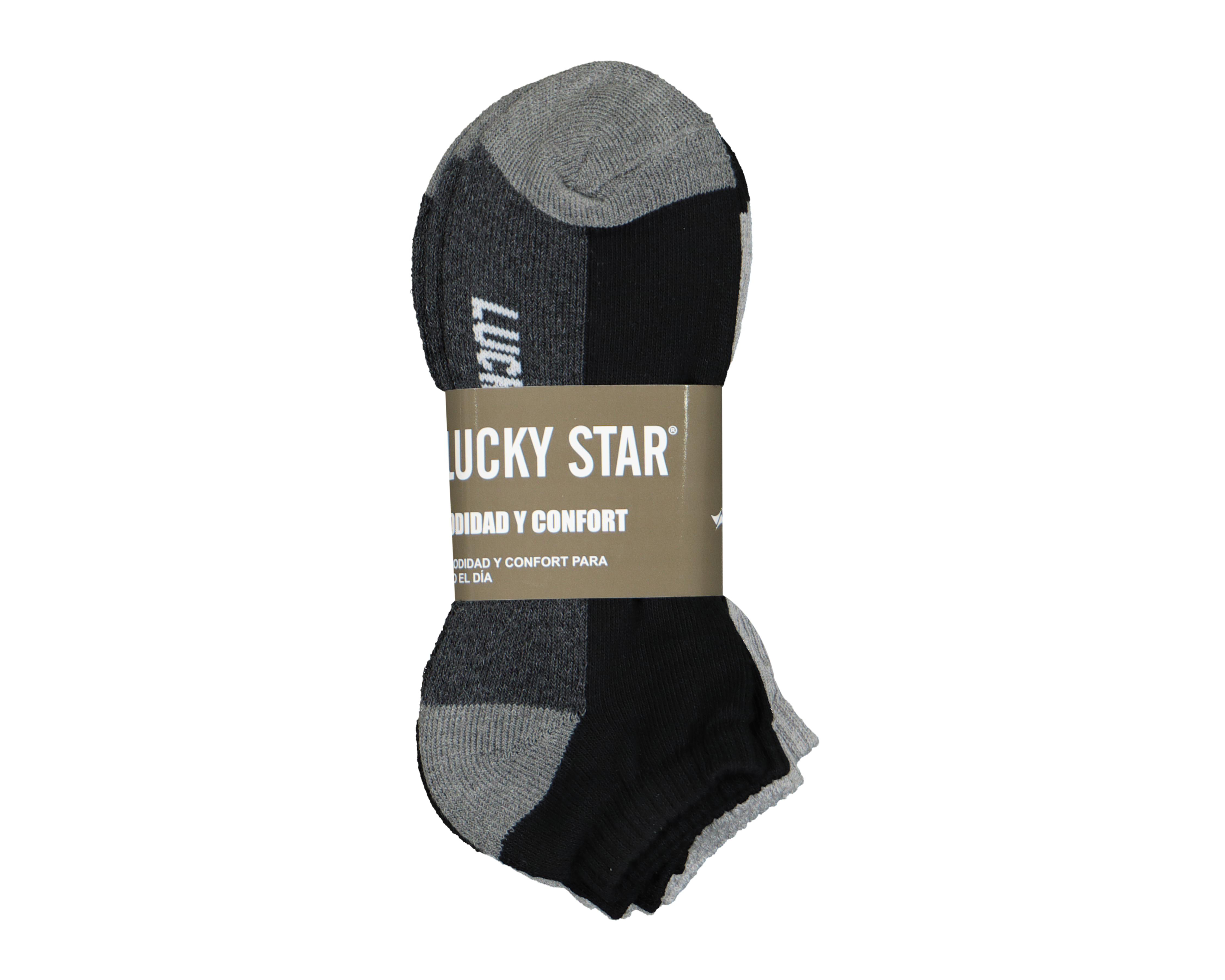 Foto 4 pulgar | Calcetas Deportivas Tines Lucky Star para Hombre 6 Pares