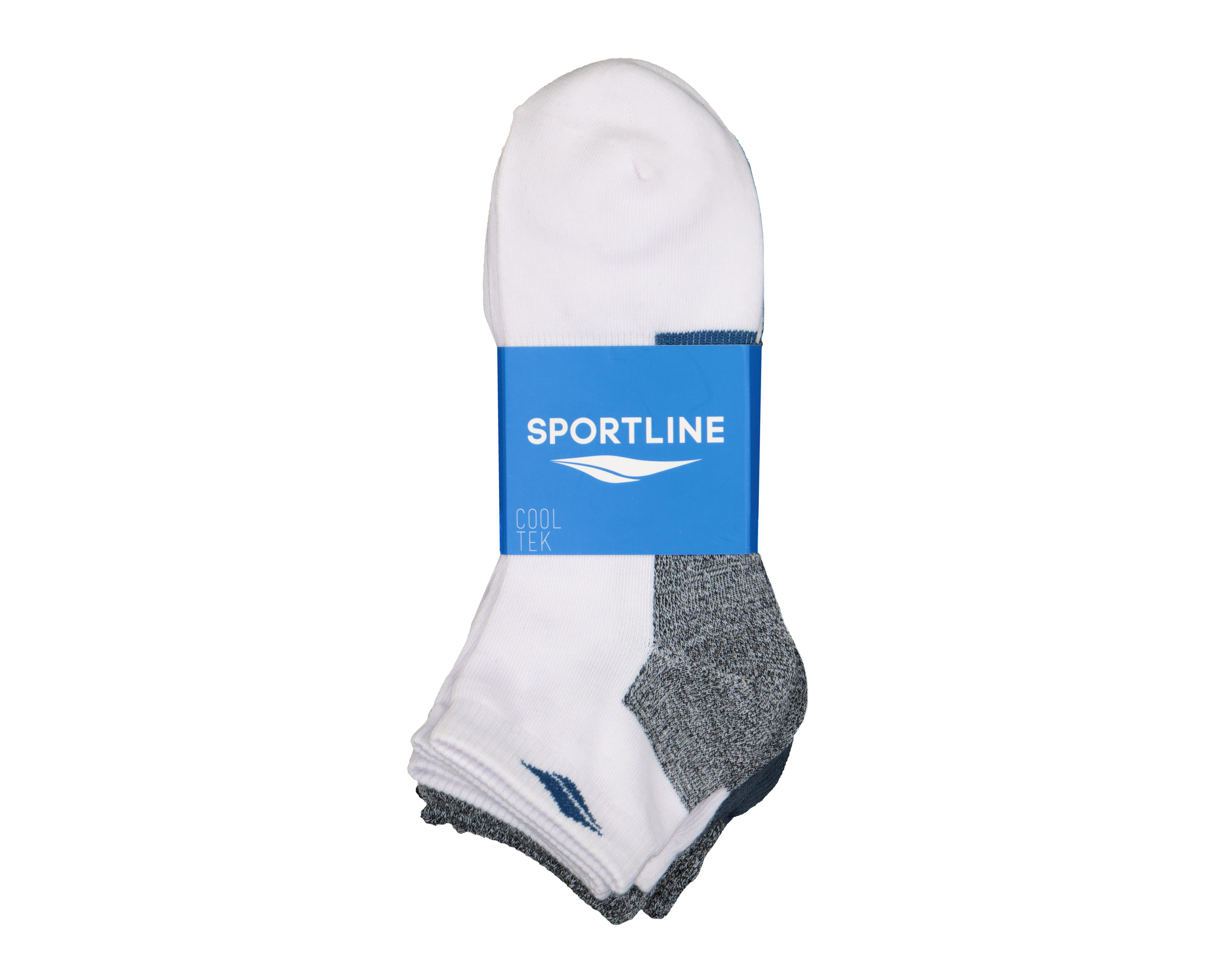 Foto 4 pulgar | Calcetas Deportivas Tines Sportline Cooltek para Hombre 6 Pares