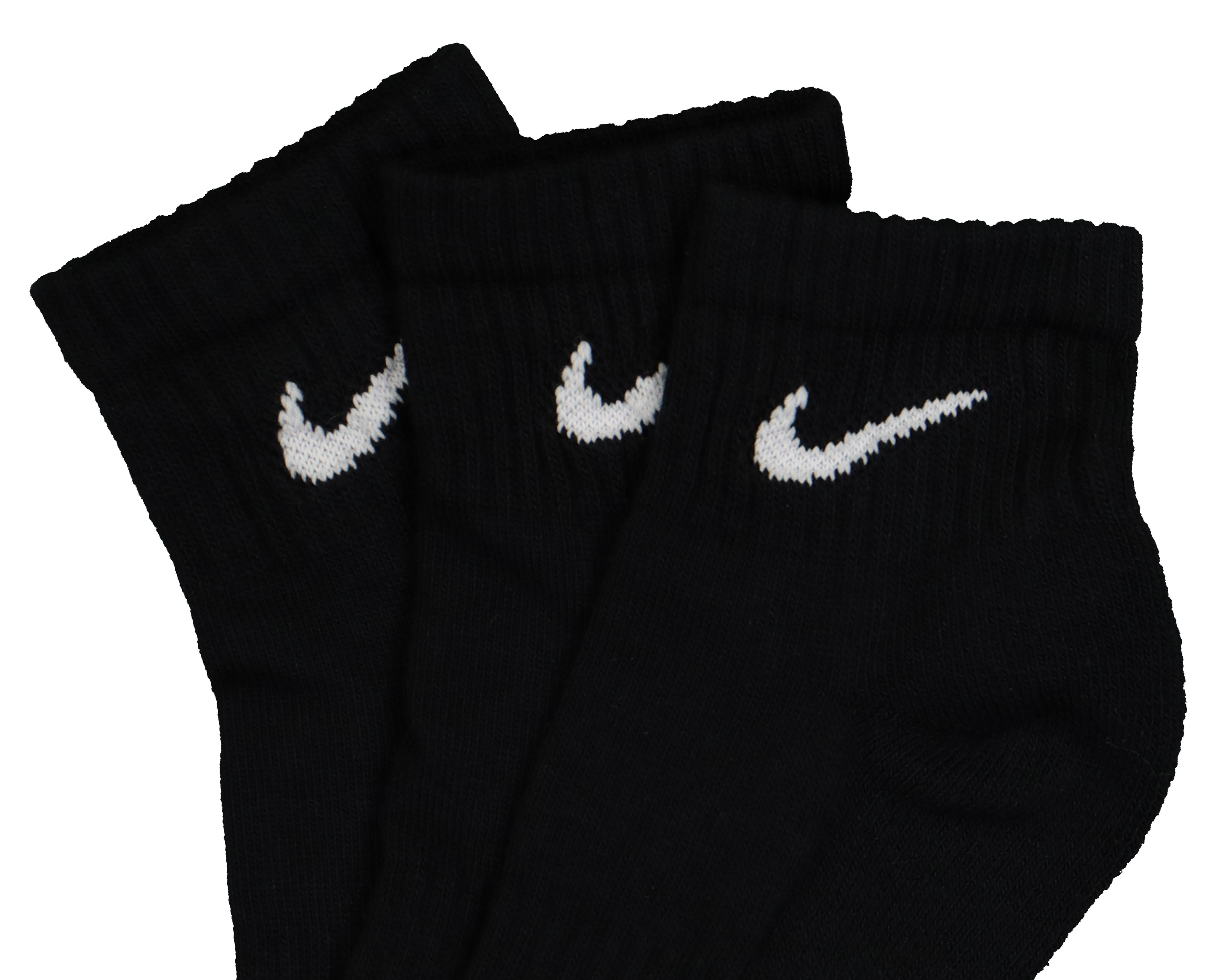 Foto 3 pulgar | Calcetas Deportivas Tobilleras Nike Everyday Cushioned para Hombre 3 Pares