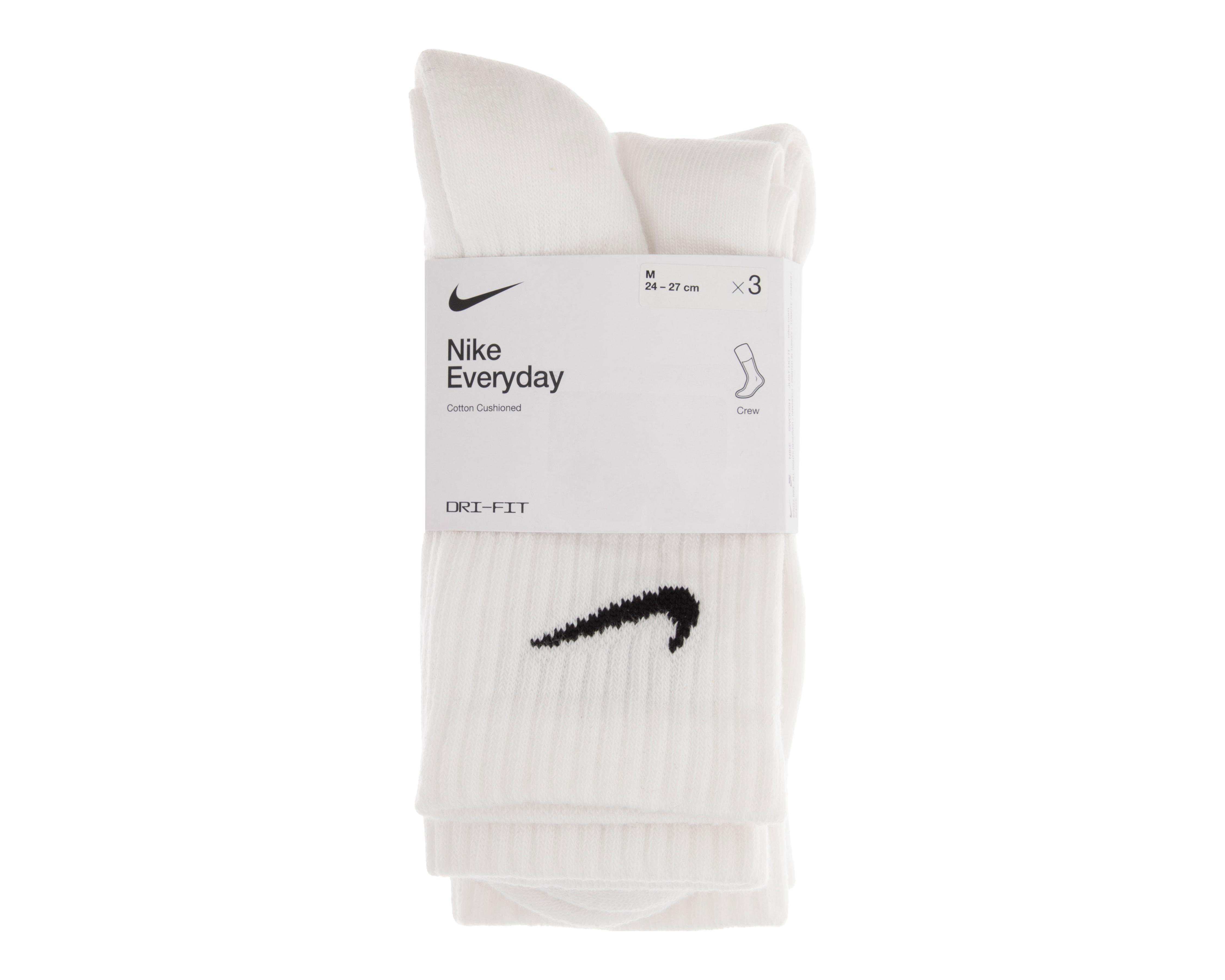 Foto 4 pulgar | Calcetas Deportivas Nike para Hombre 3 Pares