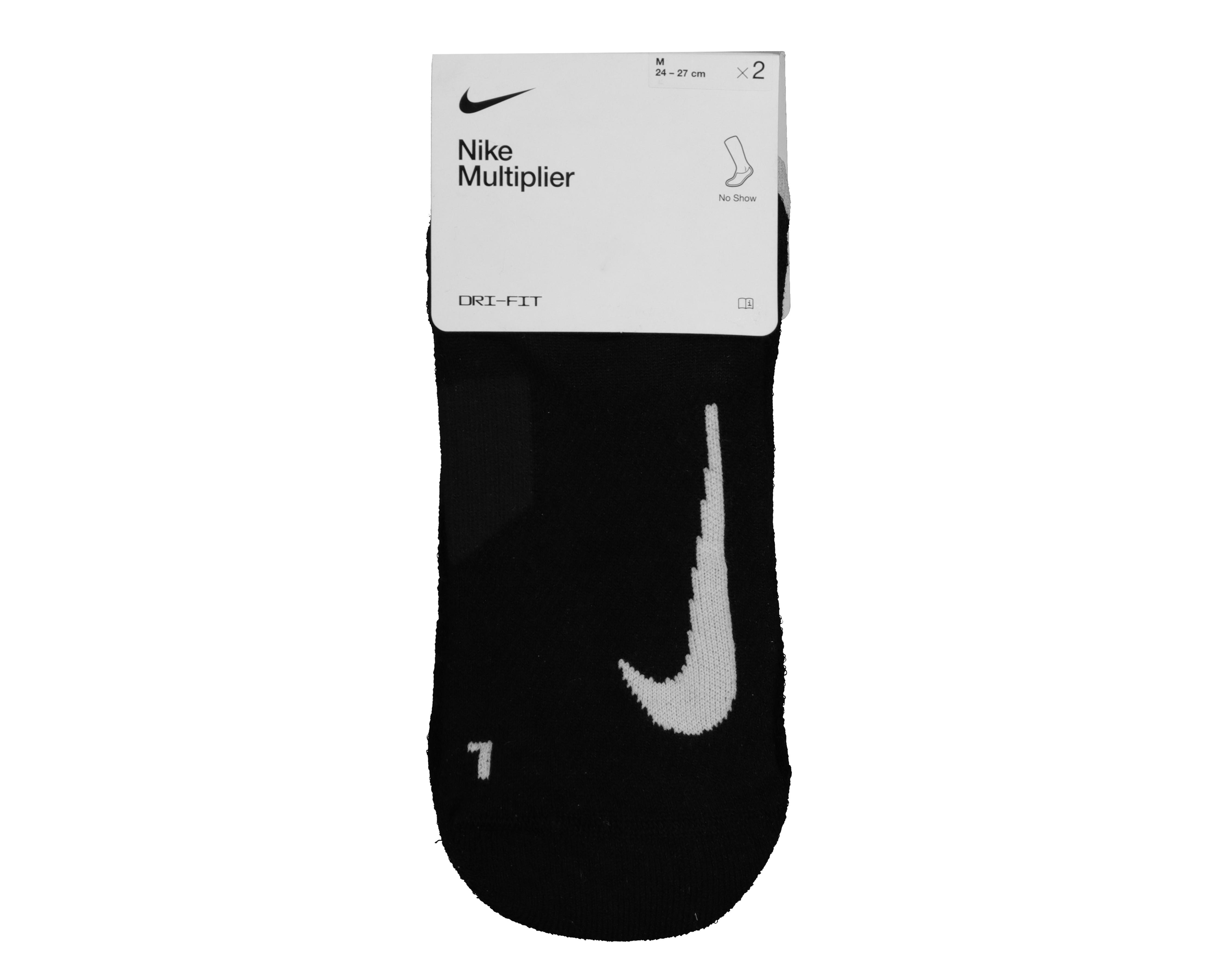 Foto 4 pulgar | Calcetas Deportivas Invisibles Nike Multiplier Unisex 2 Pares