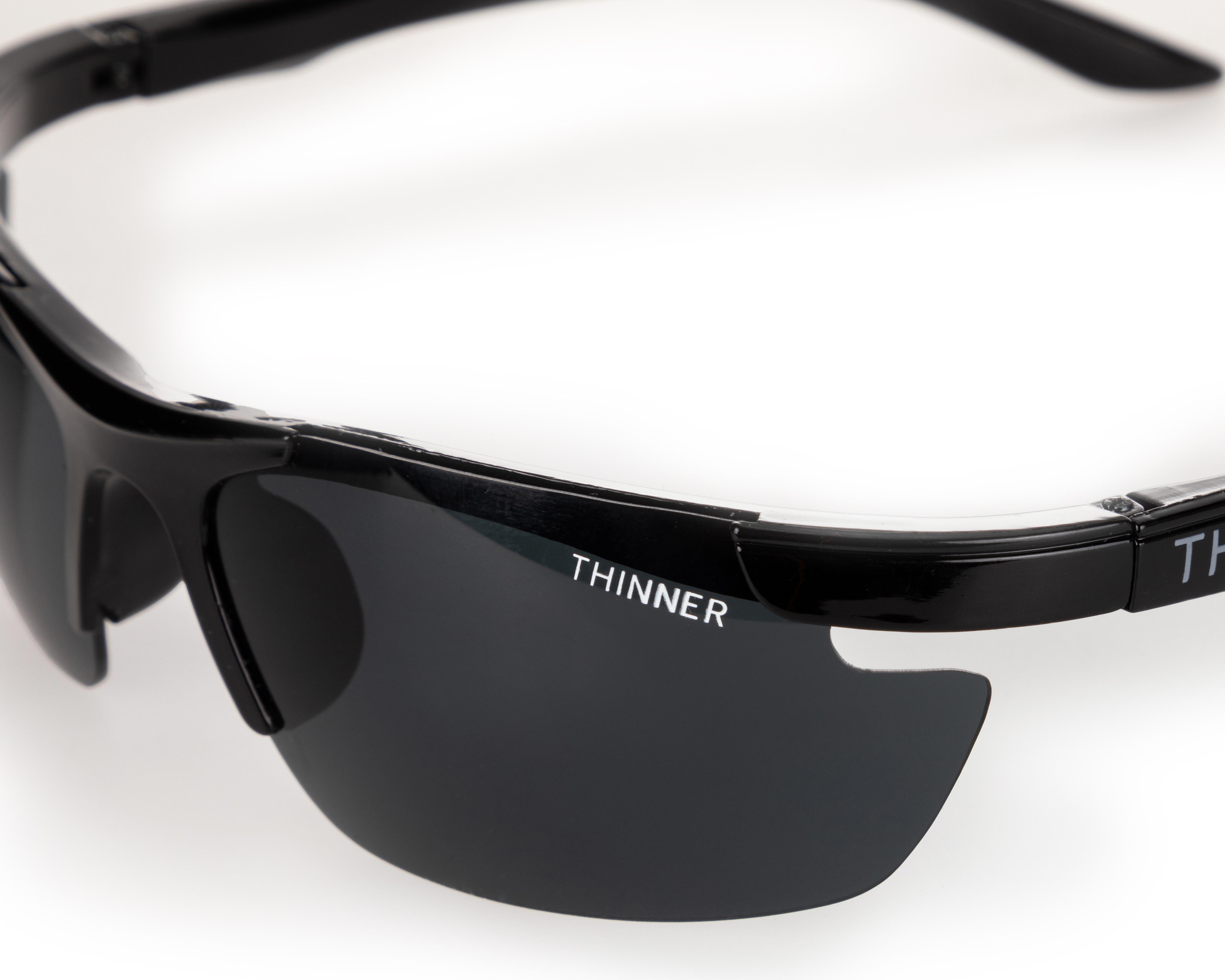 Foto 4 pulgar | Lentes de Sol Thinner Deportivos Negros