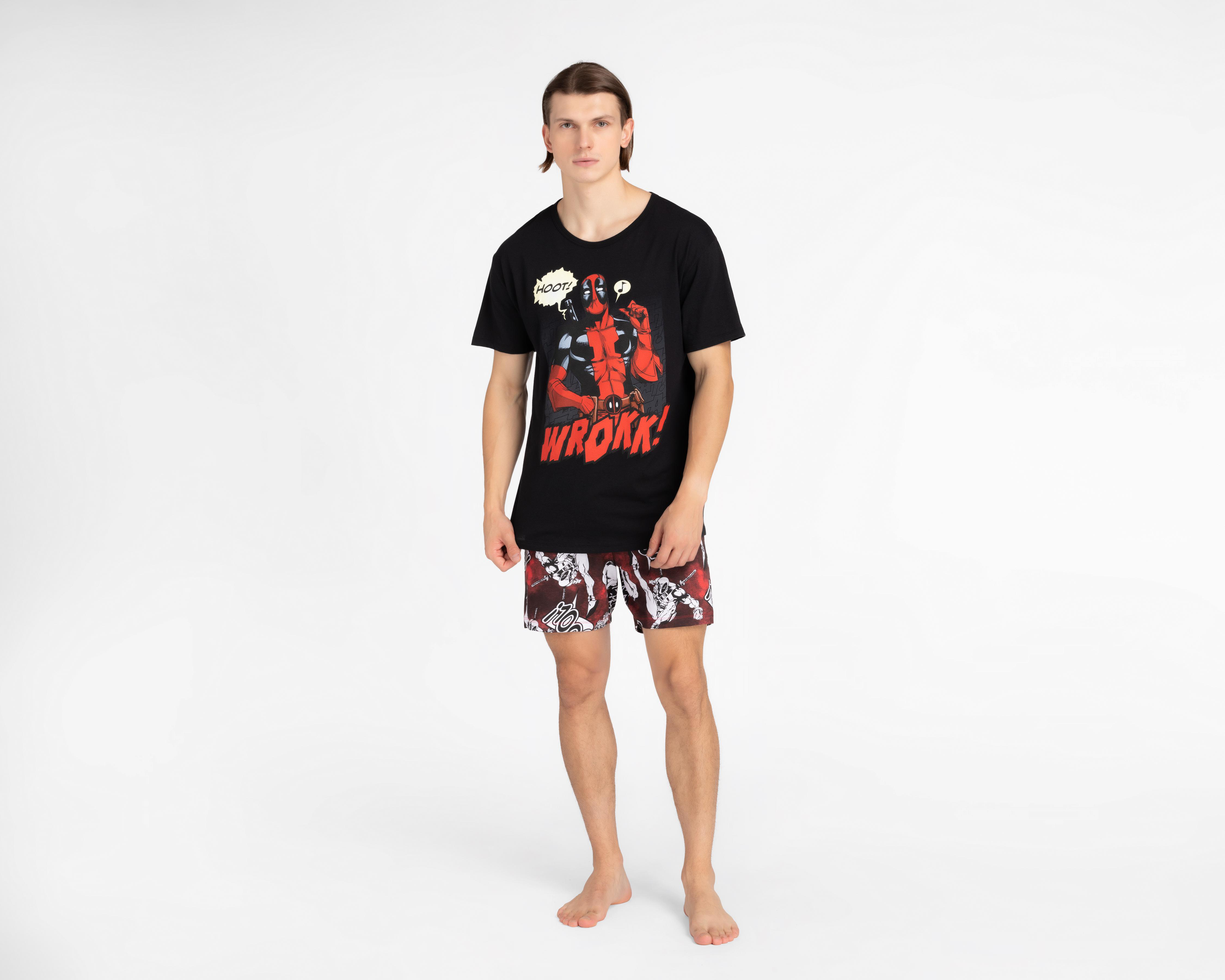 Pijama de Algodón Dead Pool para Hombre $279