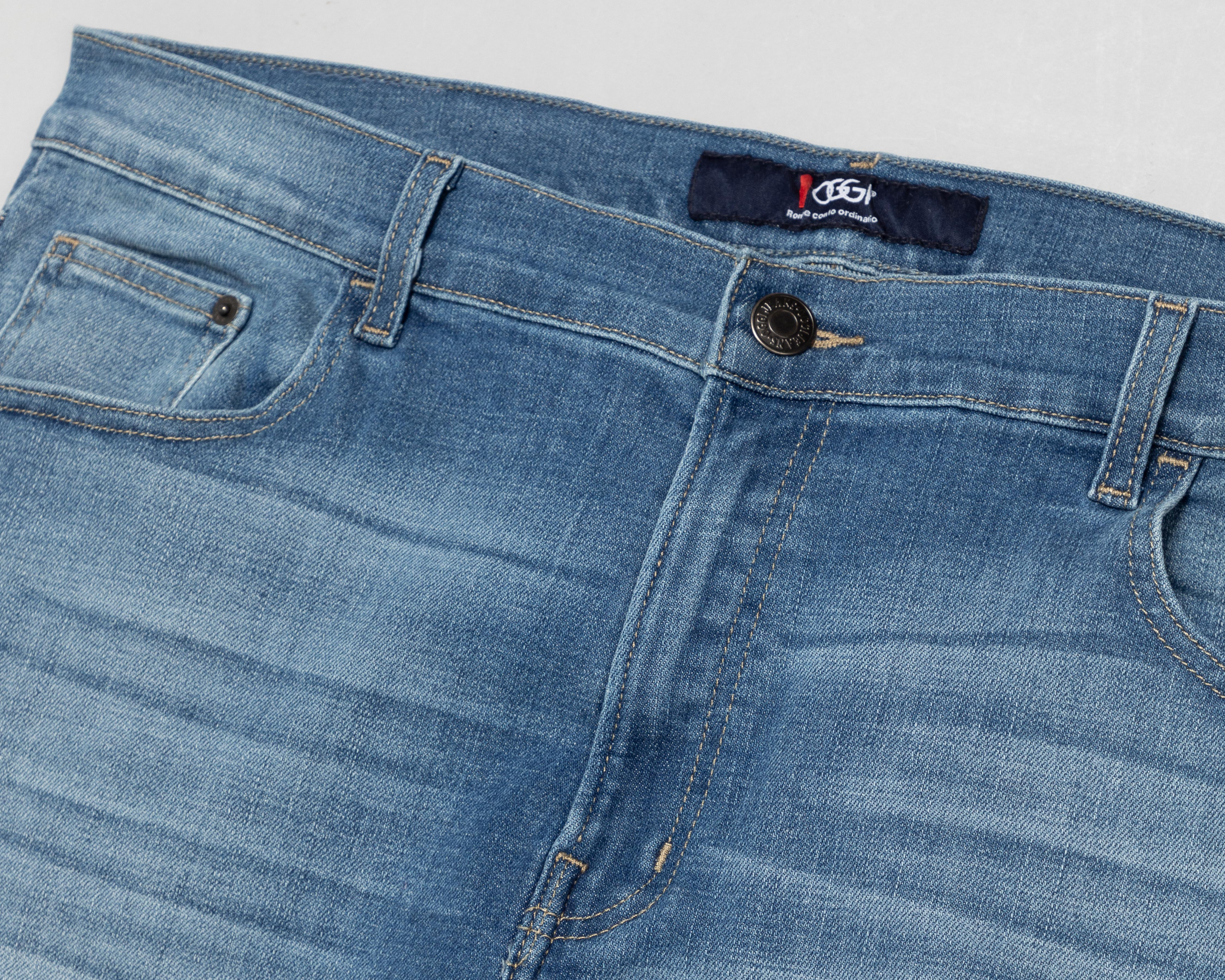 Foto 4 pulgar | Jeans Slim Oggi Iron Vintage para Hombre