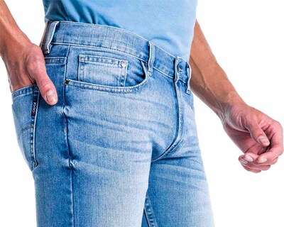 Foto 4 | Jeans Slim Oggi Iron Vintage para Hombre