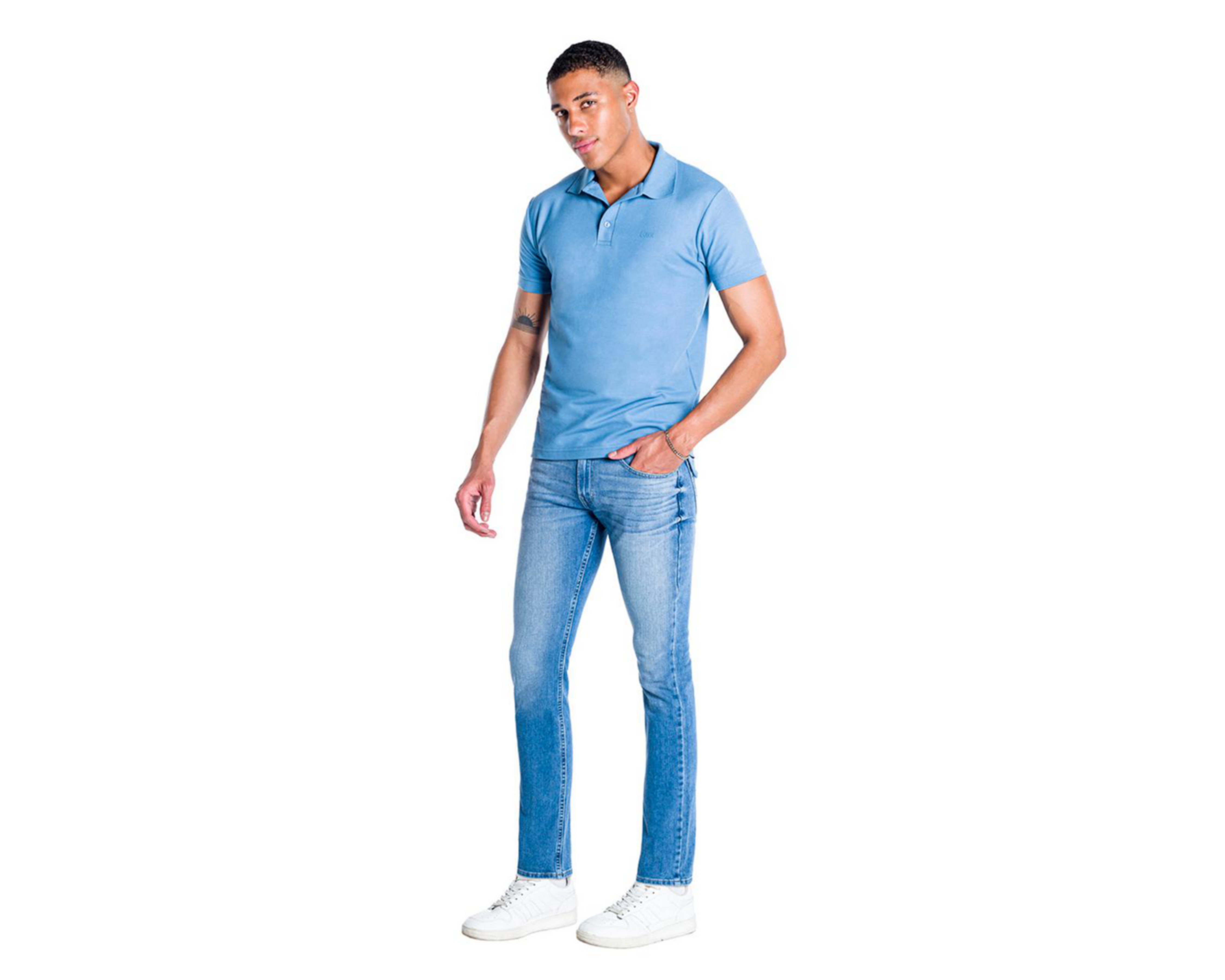 Foto 7 pulgar | Jeans Slim Oggi Iron Vintage para Hombre