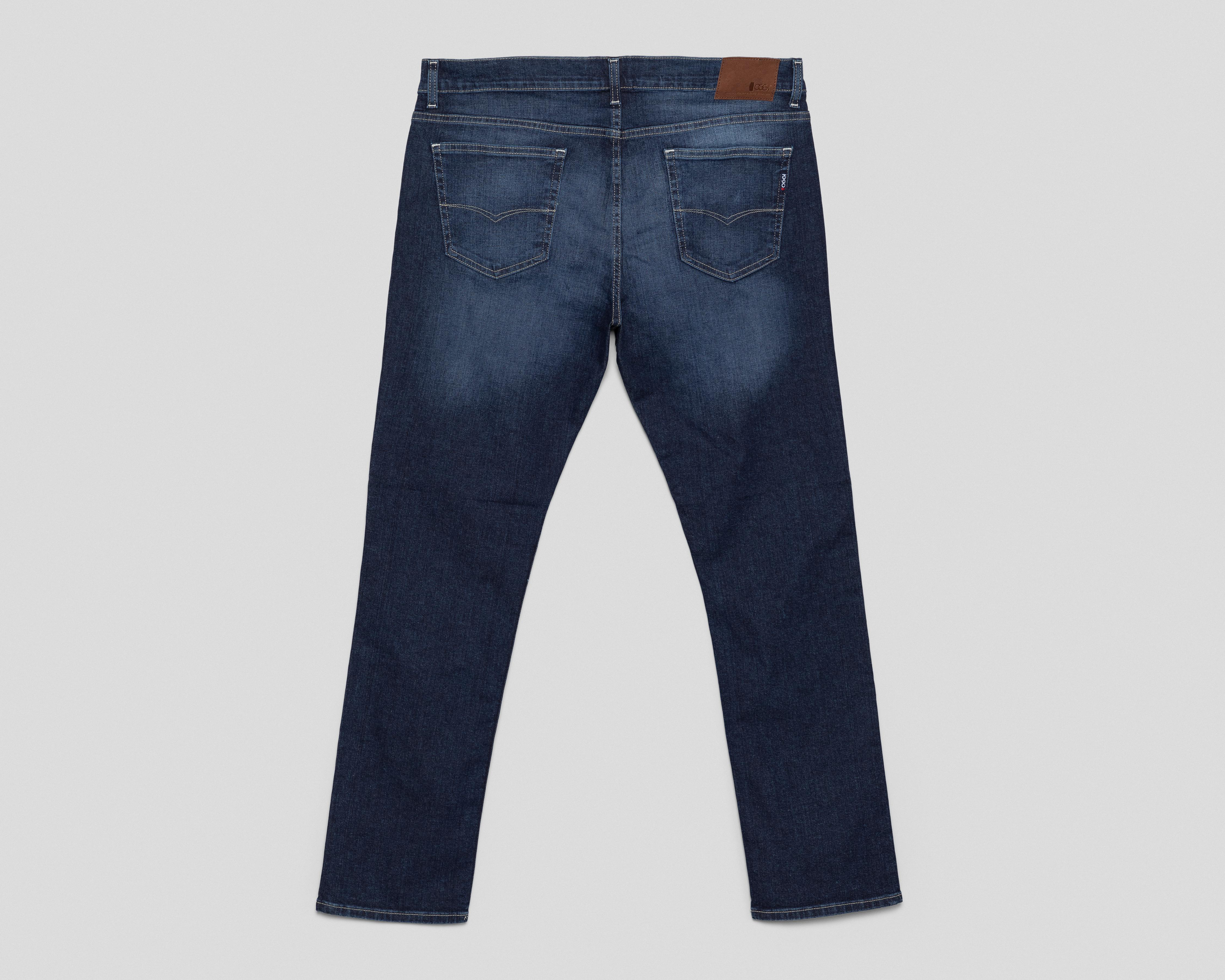 Foto 3 pulgar | Jeans Skinny Oggi Moto Vintage para Hombre