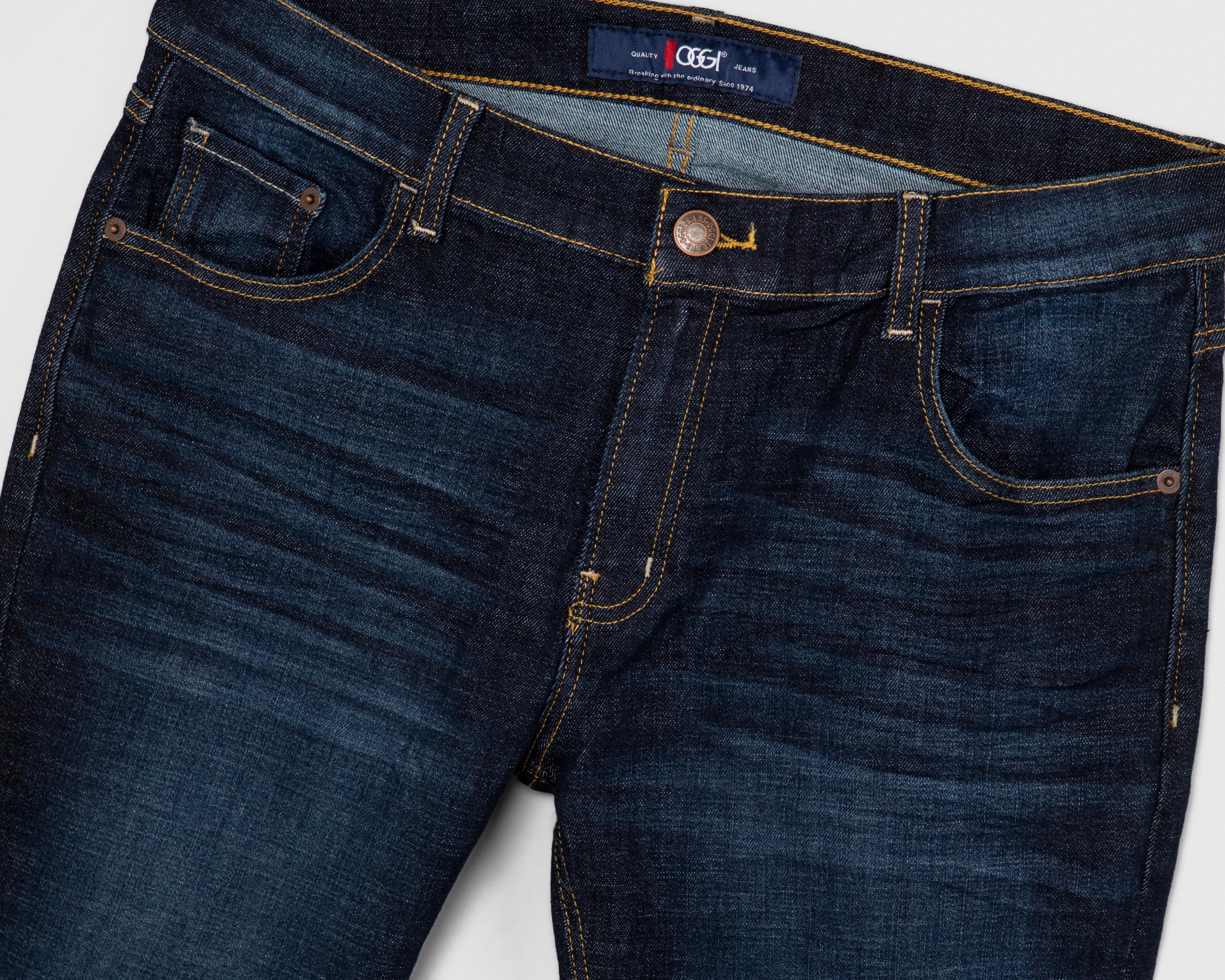 Foto 4 pulgar | Jeans Skinny Oggi Moto para Hombre