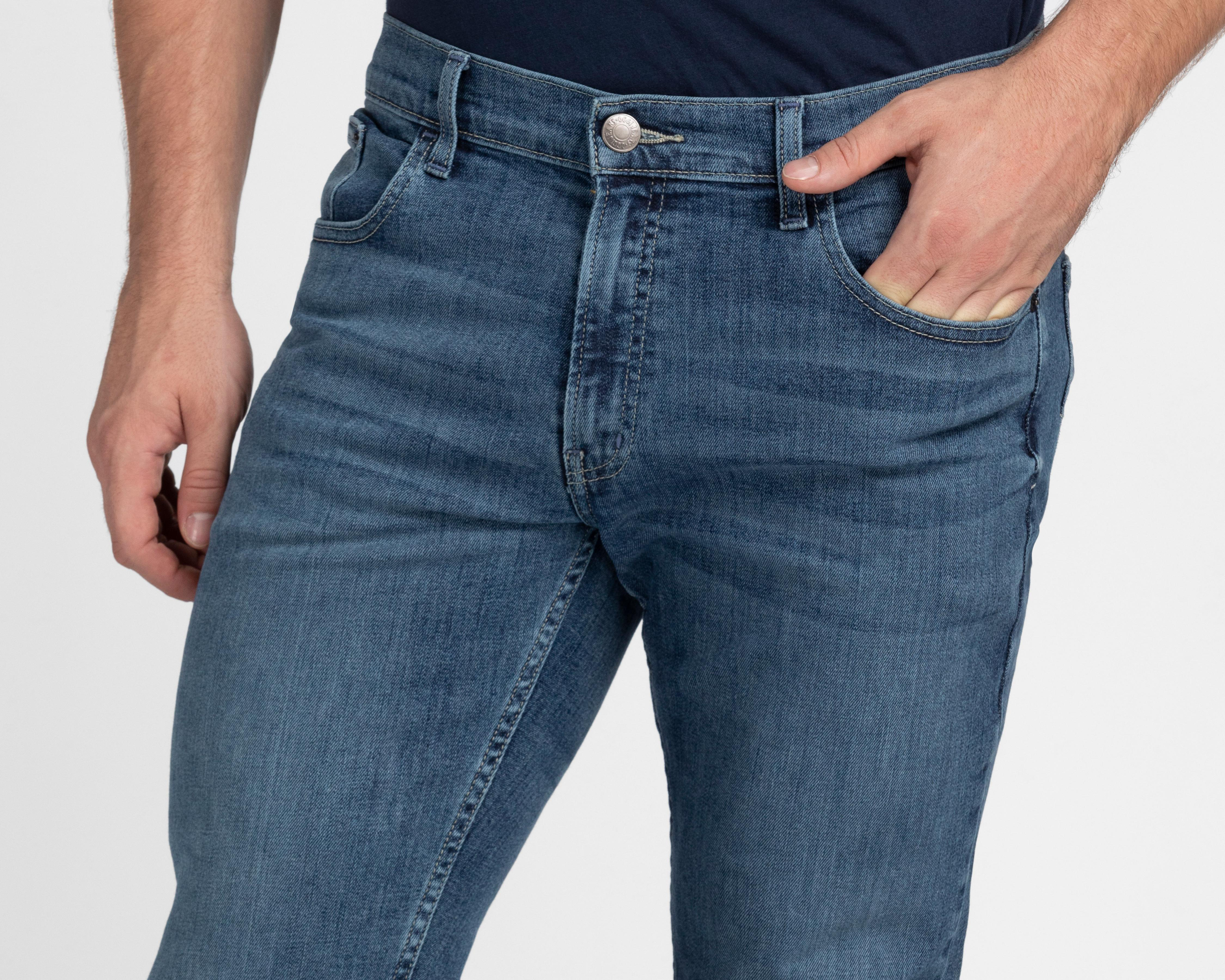 Foto 4 pulgar | Jeans Slim Oggi Iron Vintage para Hombre