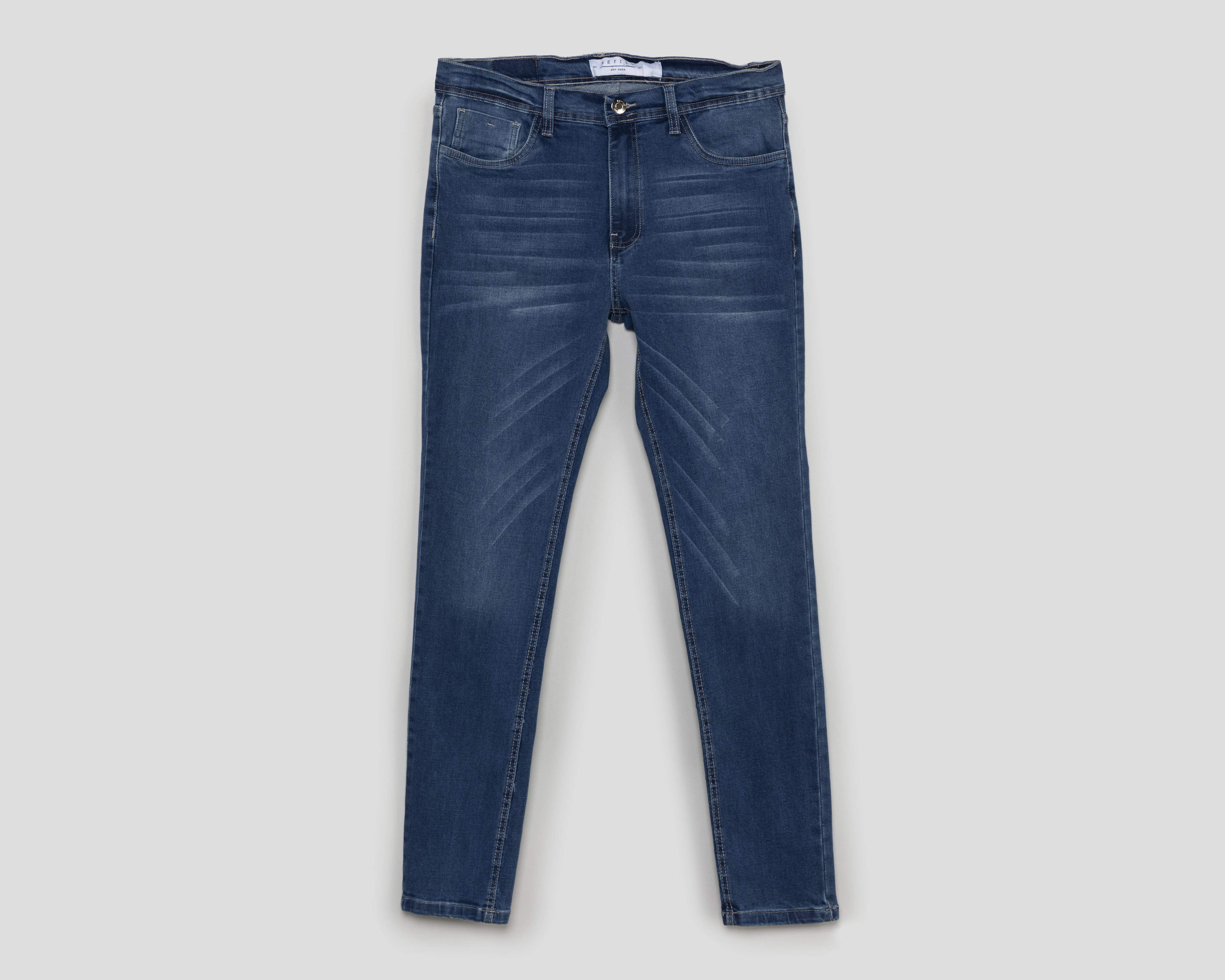 Foto 2 pulgar | Jeans Skinny Refill para Hombre